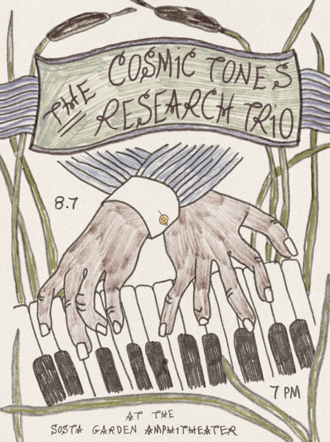 Summer Sounds: The Cosmic Tones Research Trio at Sosta Garden Amphitheater