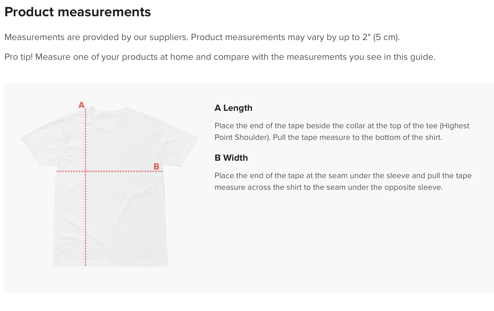 How to measure image