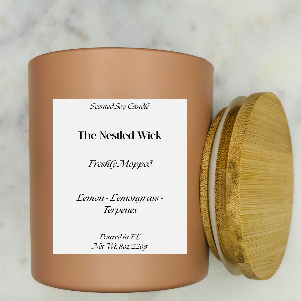Freshly Mopped 8oz Soy Candle