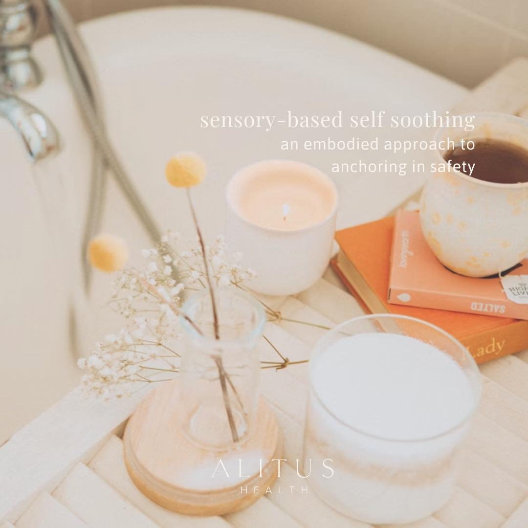The value of a sensory-based self-soothing space &amp; ideas to create your own&hellip;

When our nervous system feels safe, we can cope with the day&rsquo;s natural ebbs and flows&hellip; 🌊 

Tuning into sensory experience is a powerful way of soot