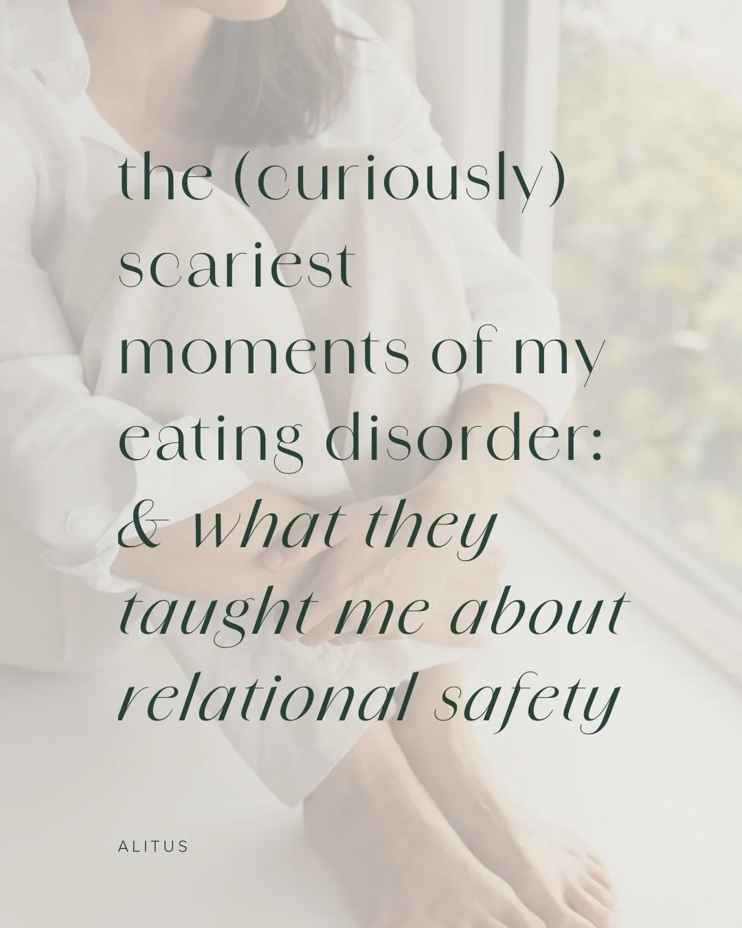 𝙏𝙝𝙚 𝙩𝙝𝙧𝙚𝙖𝙩 𝙤𝙛 𝙗𝙚𝙞𝙣𝙜 &ldquo;𝙘𝙖𝙨𝙩 𝙤𝙪𝙩&rdquo; 𝙩𝙧𝙪𝙢𝙥𝙚𝙙 𝙚𝙫𝙚𝙧𝙮𝙩𝙝𝙞𝙣𝙜. 

If you&rsquo;re looking for a soft place to hold you while you walk your journey with food,
You are most welcome to hang around here 💛

I alread