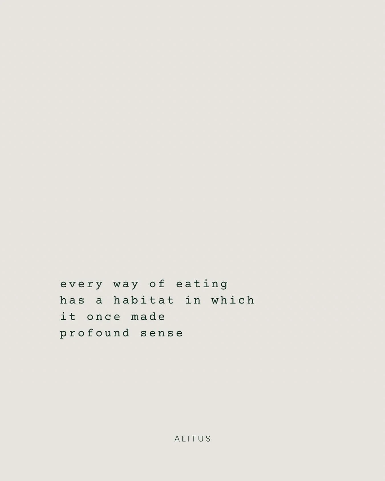 #nutritionecology #somaticnutrition #embodiedbelonging #disorderedeatingrecovery #eatingdisorderecovery