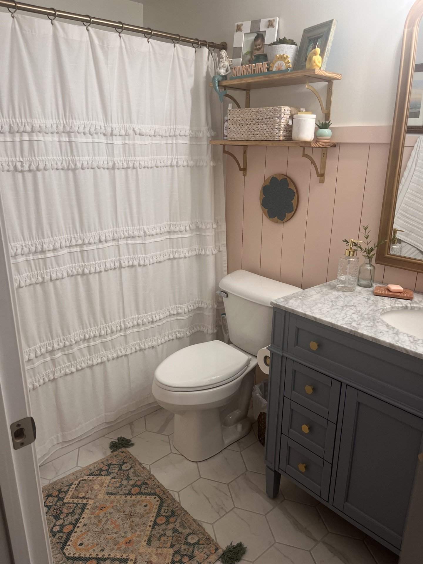 A collection of completed home improvements
