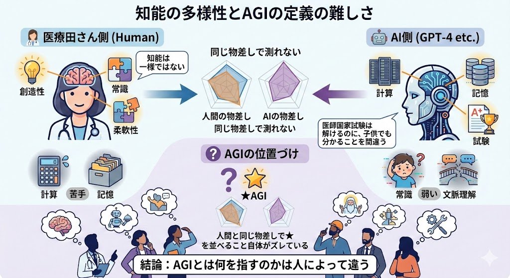 2分で読める「生成AIのいま」　Vol.9 -”AGI(汎用人工知能)”ってなんだっけ？- 