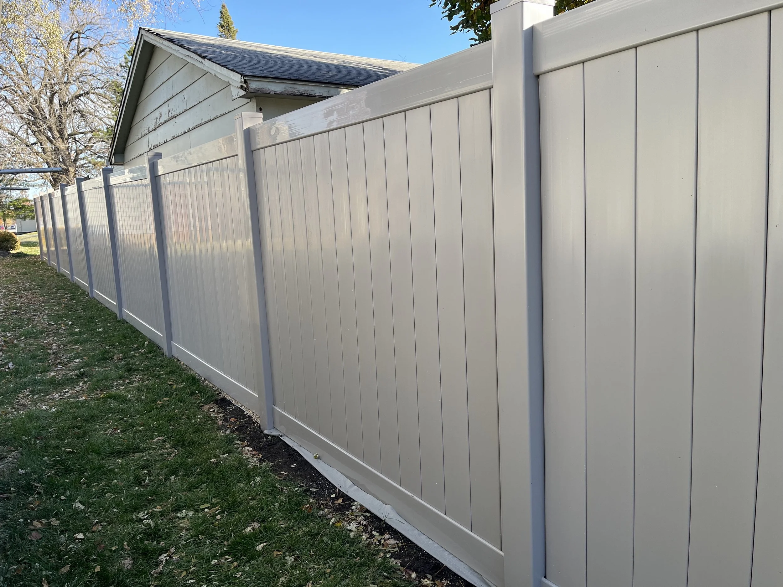 Vinyl Fence