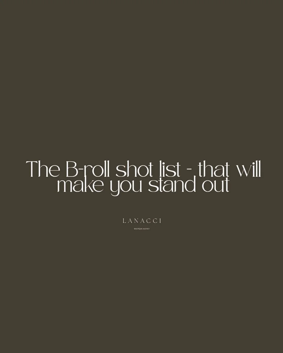 The B-Roll Shortlist That Will Make You Stand Out 🎥✨

Let&rsquo;s be honest &mdash; b-roll is no longer just filler. It&rsquo;s storytelling, energy, and emotion all wrapped into one powerful visual moment.

Here&rsquo;s the shortlist I always come 