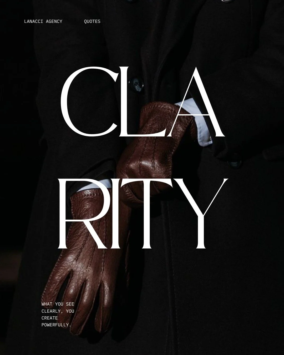 Clarity is the quietest form of power.✨

When your brand is defined with precision, every touchpoint starts speaking in one, unmistakable voice. And today, clients expect a seamless, consistent experience wherever they meet you, or they quietly drift