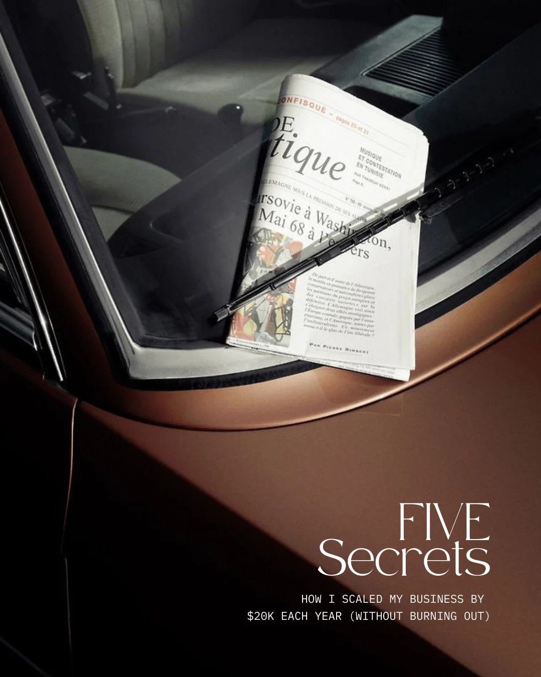 Scaling by &euro;20K a year doesn&rsquo;t have to come with late nights, frantic launches, or living in your inbox. It comes from making quieter, smarter decisions... on repeat 🔂

Here are five mindset shifts that changed everything for me:

✨Refine