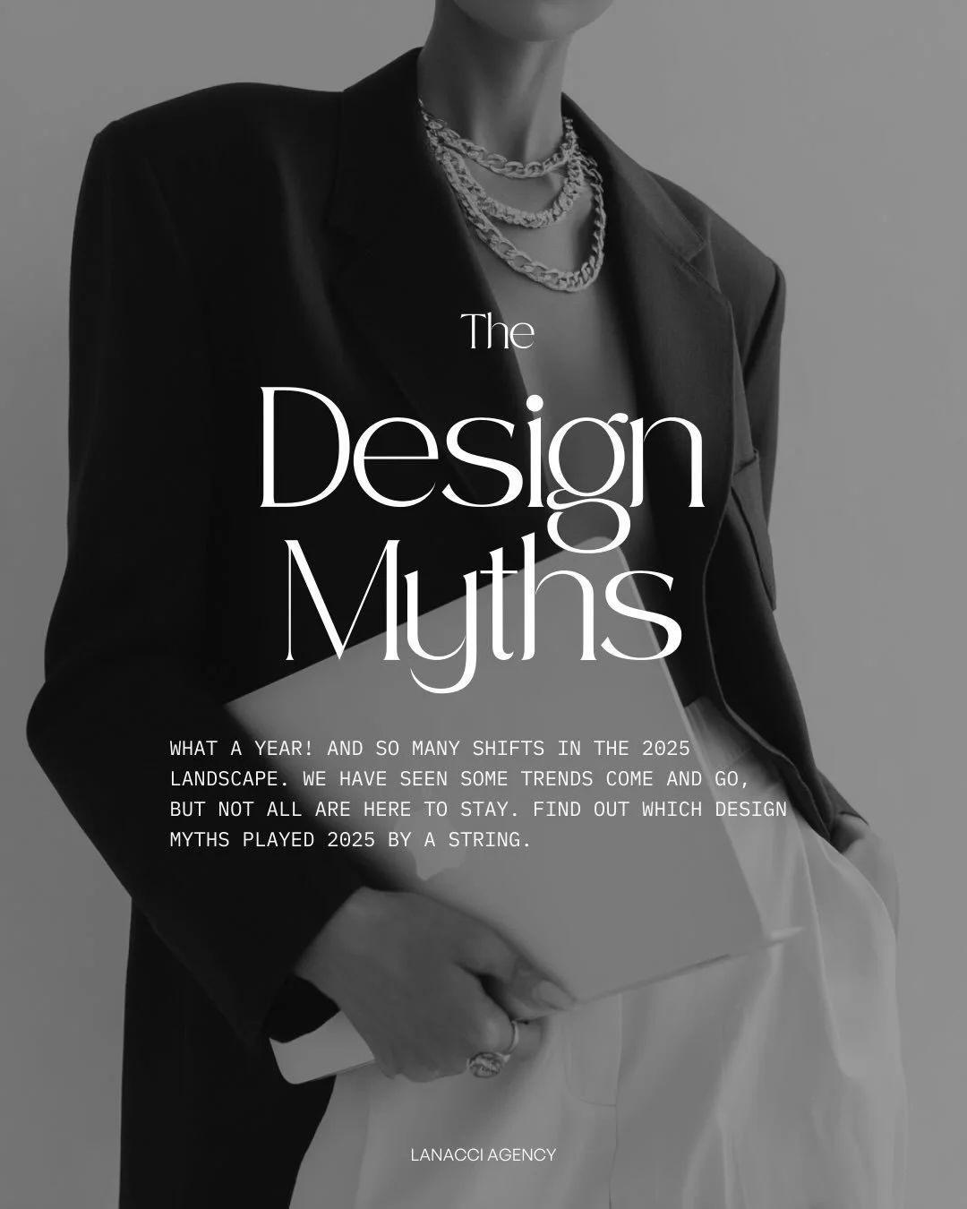 Einige Design-Mythen verdienen es, endgültig ad acta gelegt zu werden.
Dies sind die häufigsten:

▫️Mythos 1: „Eine schöne Website reicht aus.“
Realität: Design allein bringt keine Ergebnisse. Wirkung entsteht durch Marke, Strategie, Struktur, mich