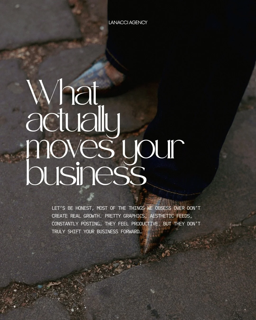 Your brand doesn&rsquo;t grow online just because it looks good.

Swipe through to see the real growth drivers behind a high-performing digital presence, from visibility and UX to consistency, data and owned audiences.

#lanacciagency #luxurywebdesig