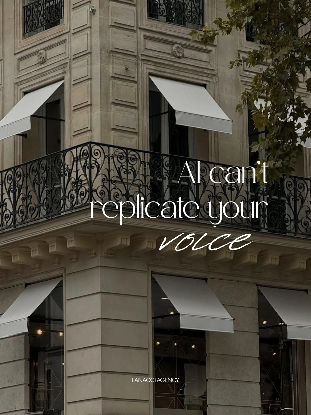 AI is a tool, not a replacement for you and your taste.

The difference between brands that thrive with AI and those that become forgettable? Knowing exactly where to draw the line.

Swipe through to discover what AI is brilliant for, what you should