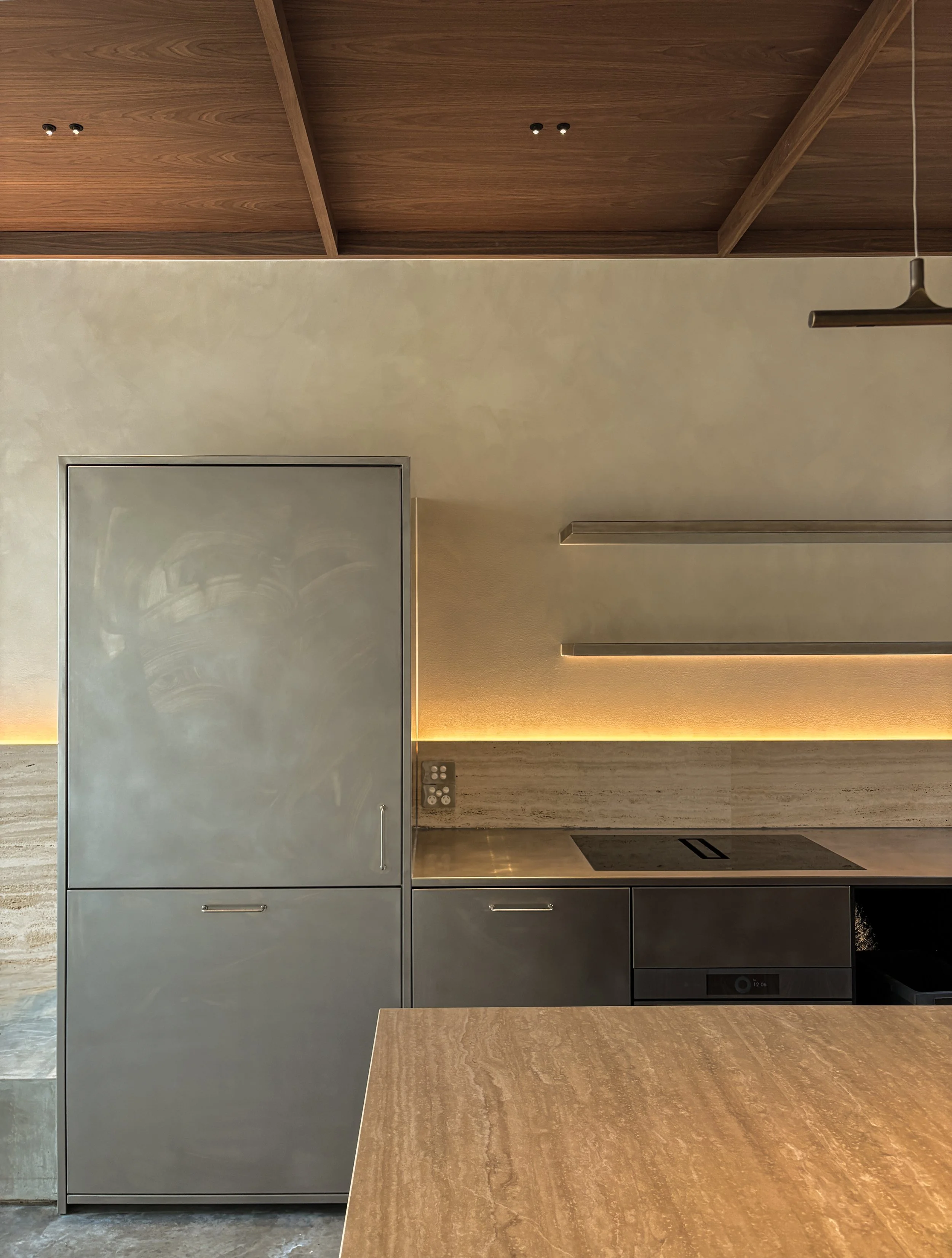 Lime wash application with Bauwerk
Designer: Pasquale Cook