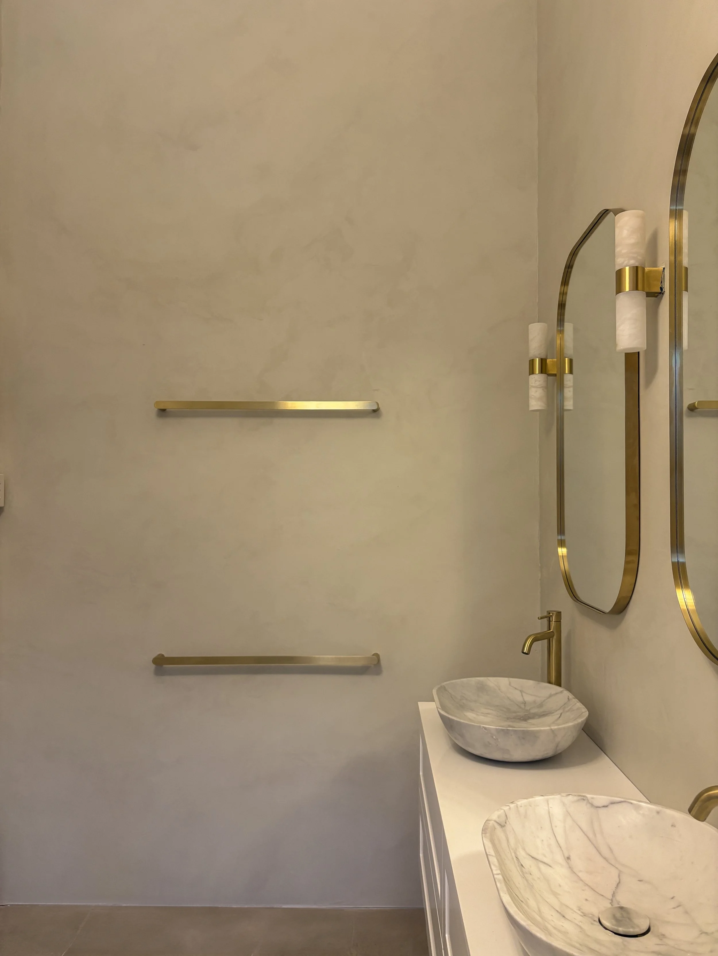 Microcement Application - Bathroom in Hawthorne