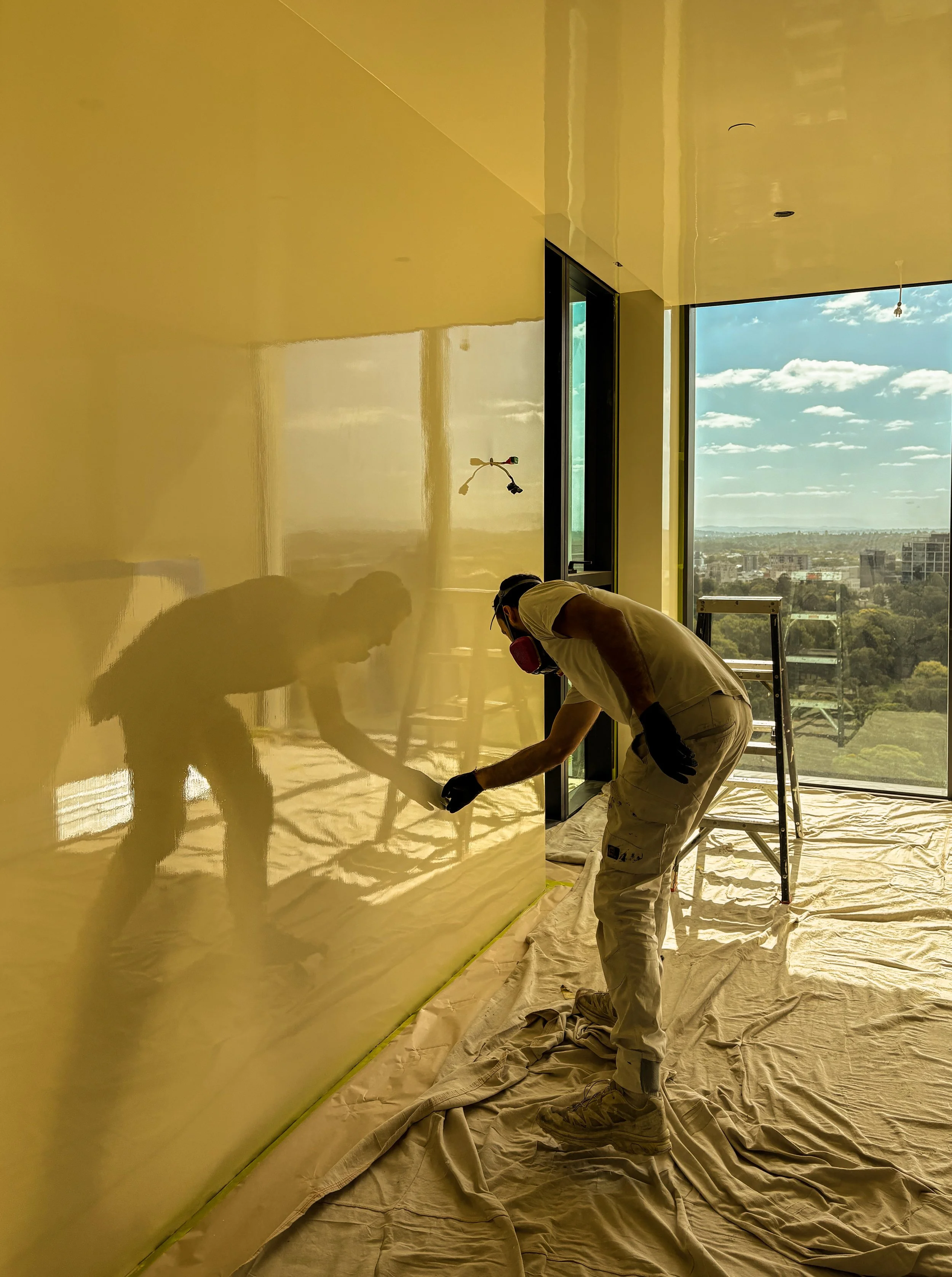 Extensive preparation. Hand-applied finishes.
Pure reflection. Designer: Flack Studio