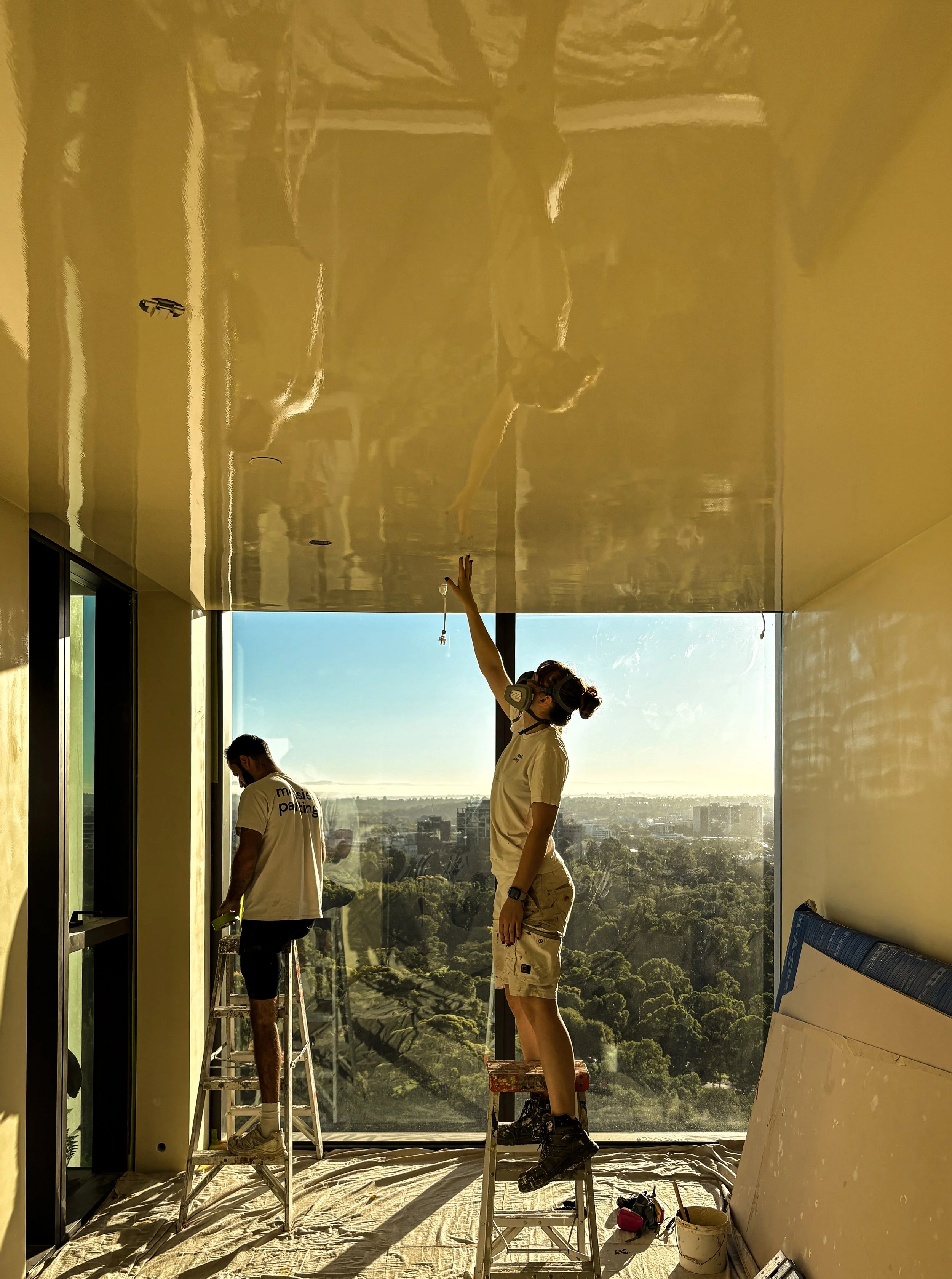 Extensive preparation. Hand-applied finishes.
Pure reflection. Designer: Flack Studio