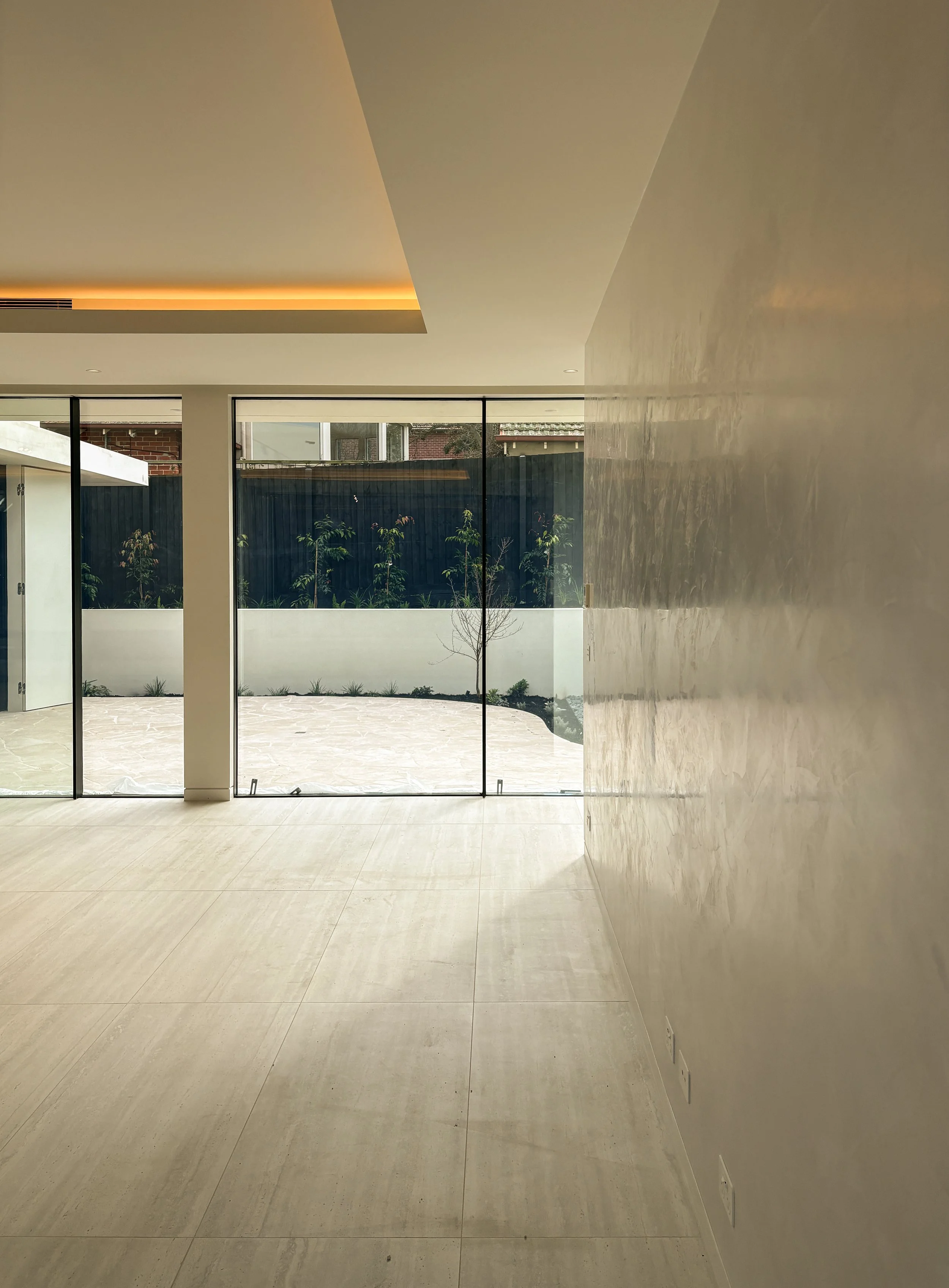 Venetian Plaster project - Glen Iris