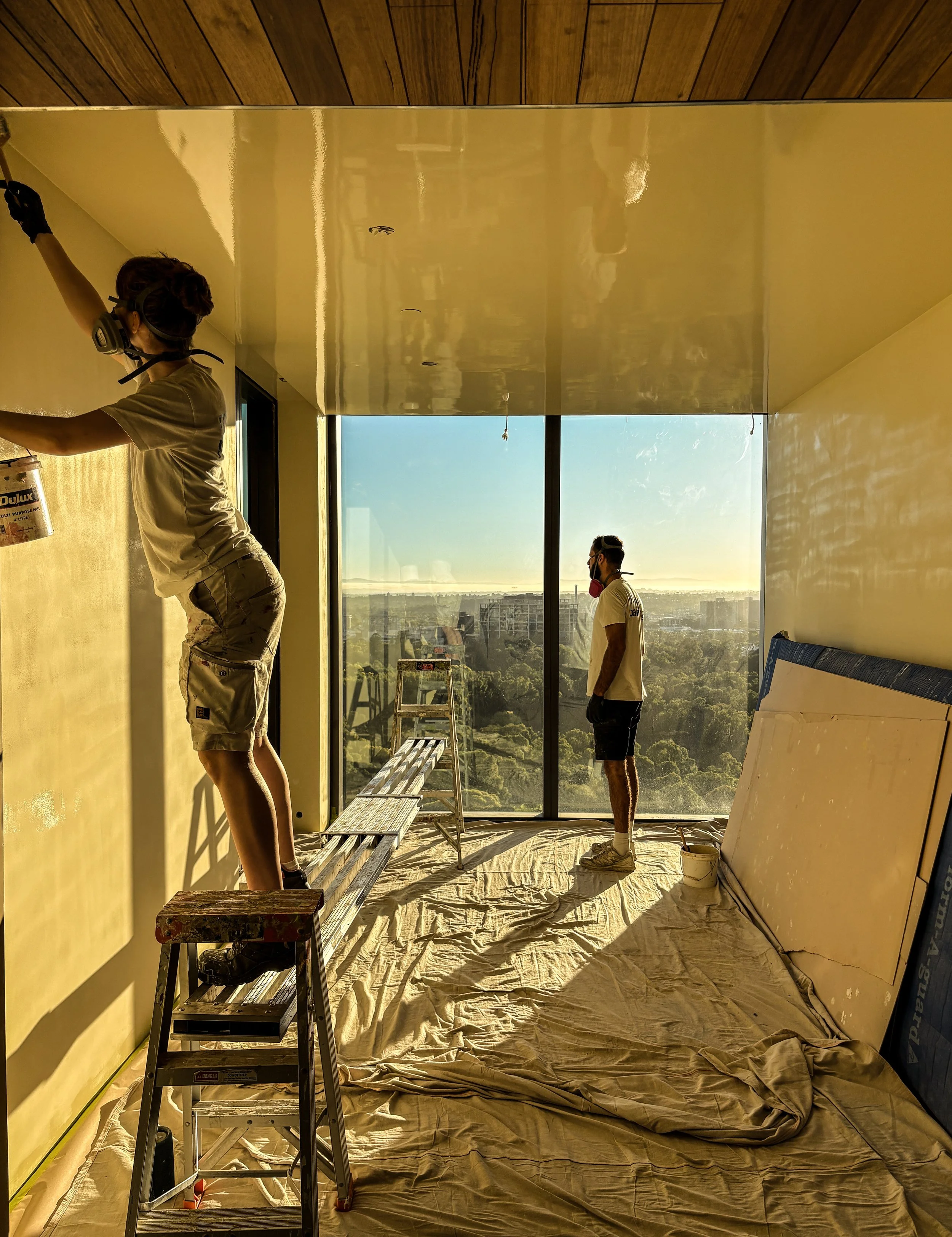 Extensive preparation. Hand-applied finishes. Pure reflection. Designer: Flack Studio