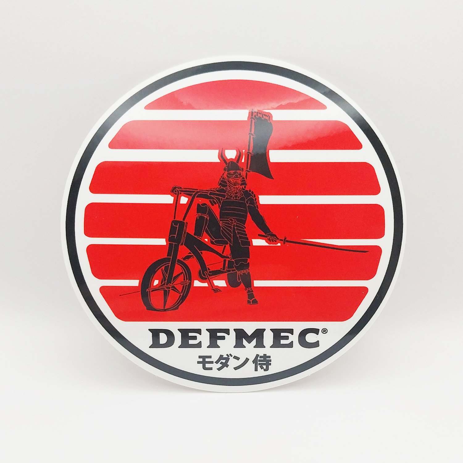 New Age Samurai Sticker - Red White Black