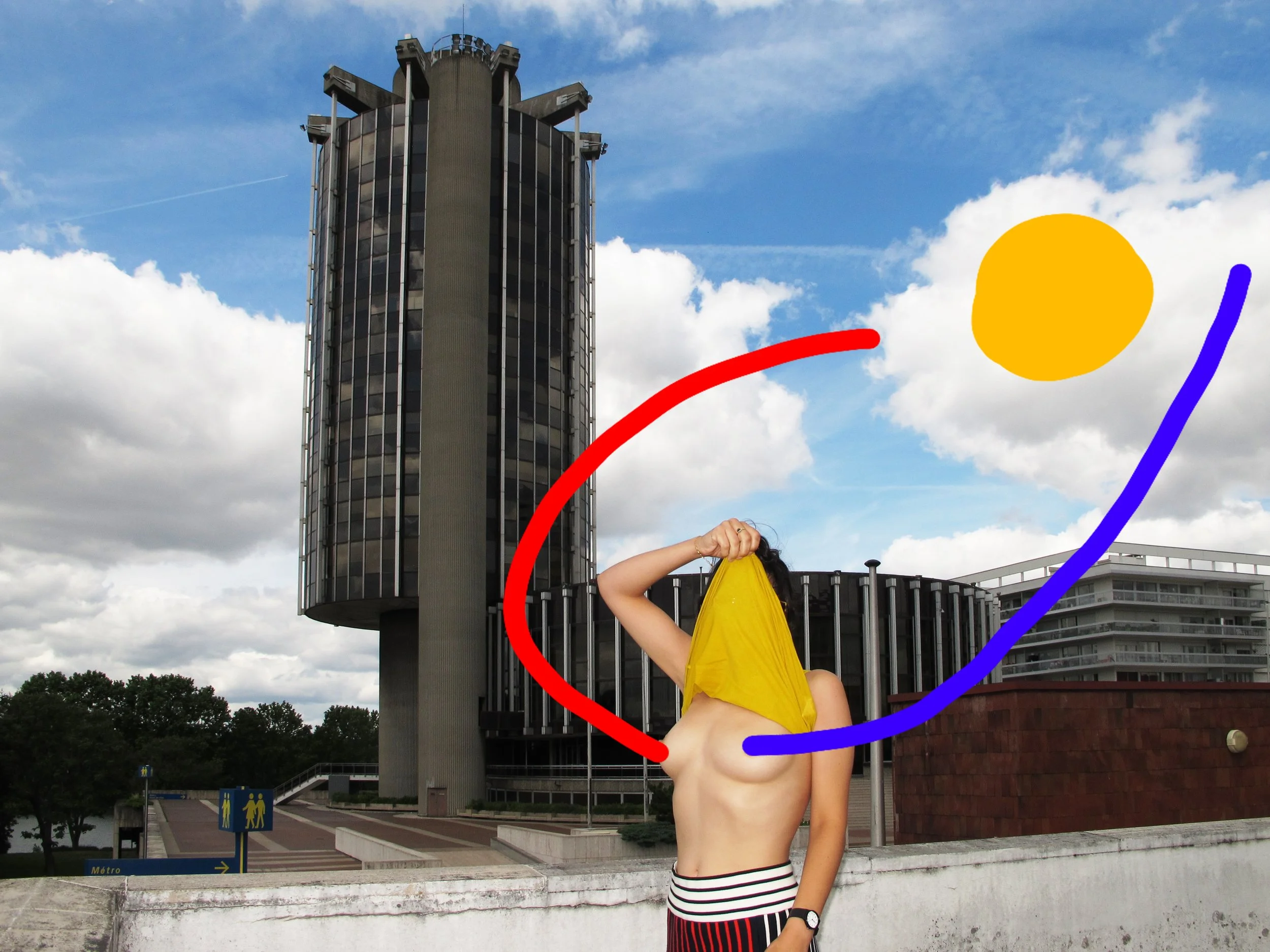 6/ Jennifer Abessira & Julien Donada, Town Hall, Creteil, France ; architect: Pierre Dufau (1972-1974)