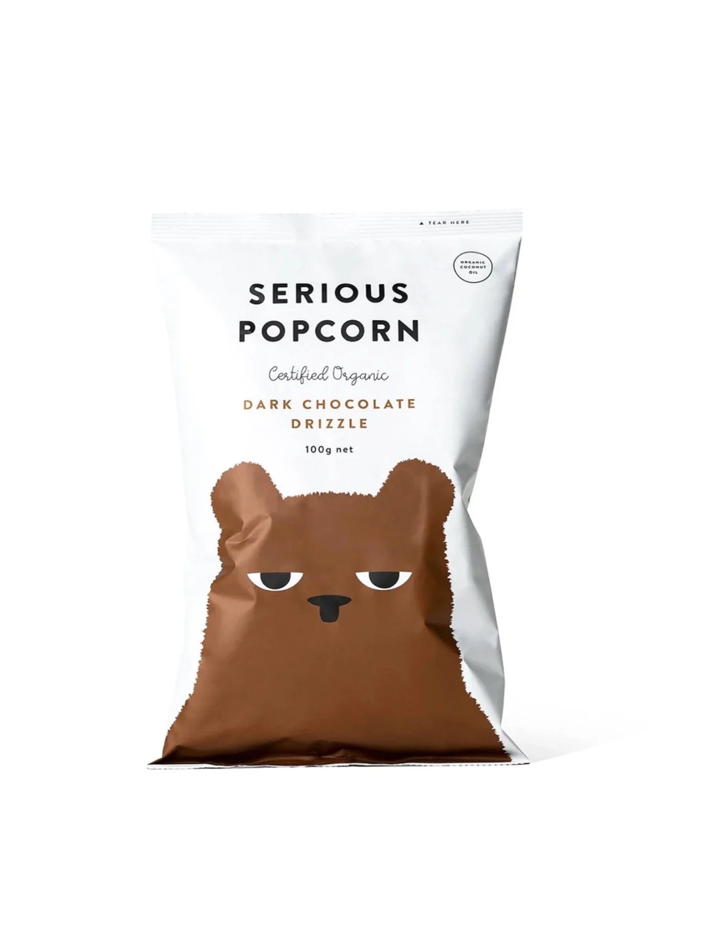 SERIOUS CHOCOLATE POPCORN