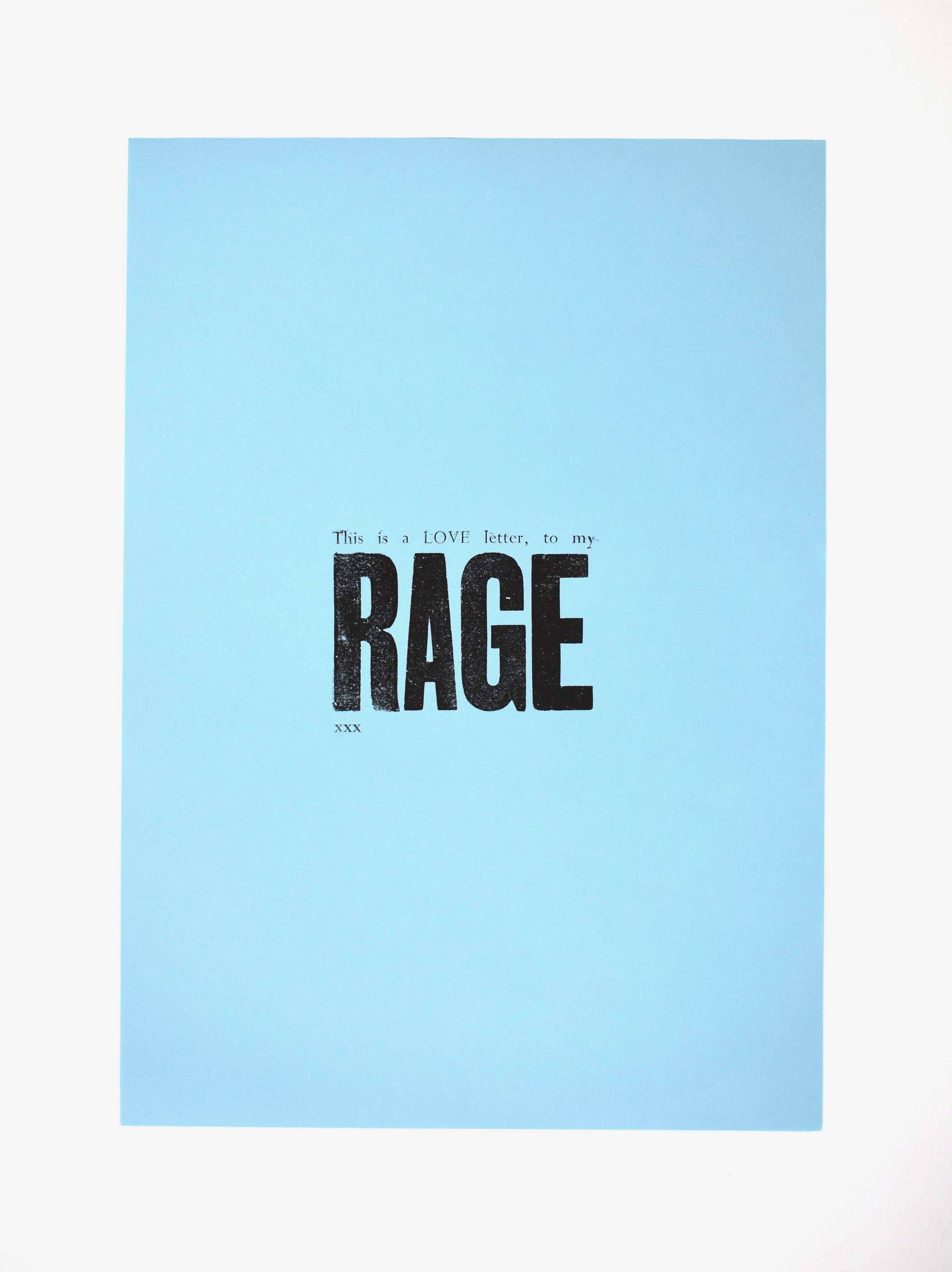 297 x 420 mm, letterpress print