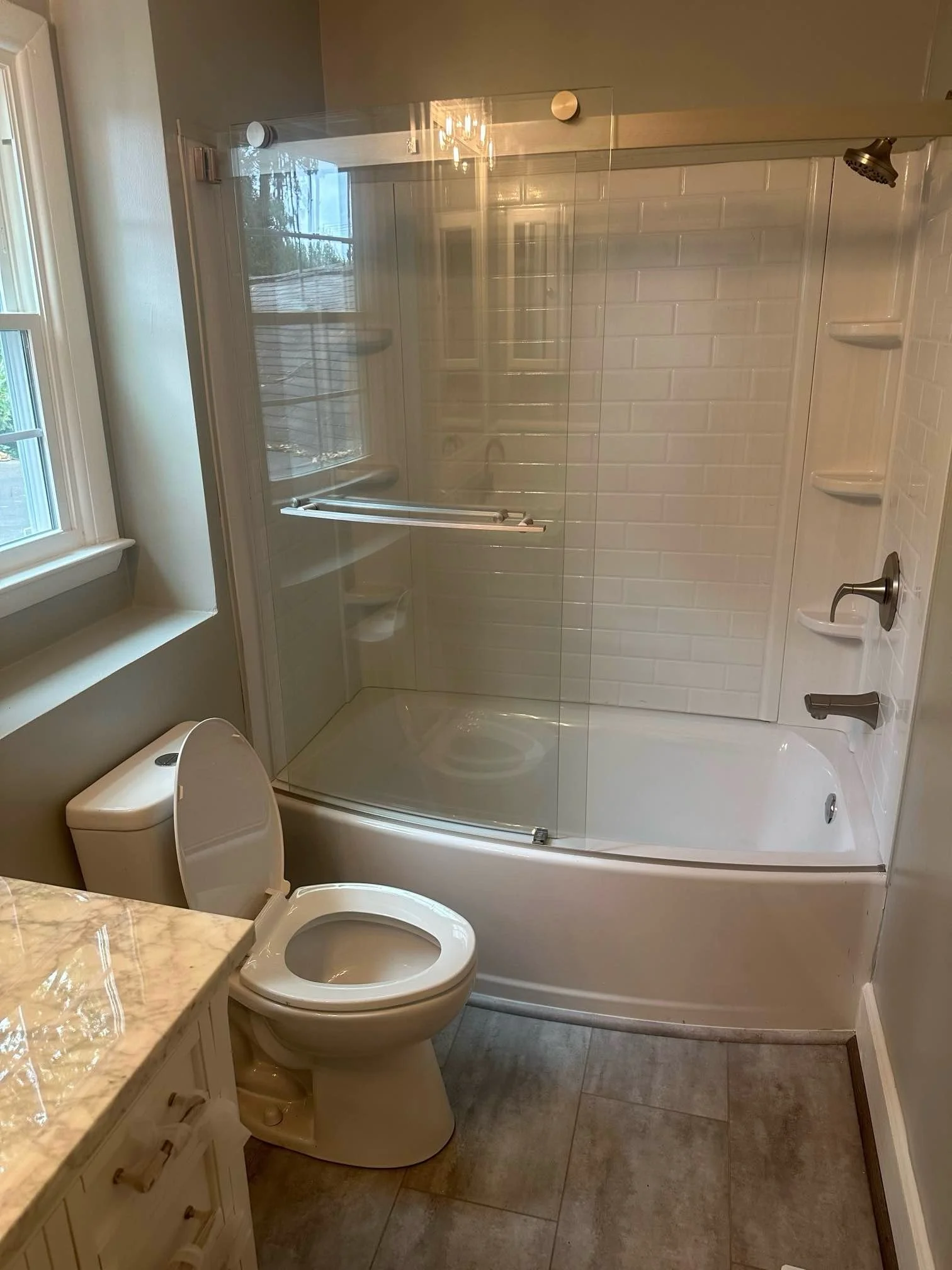 you first repairs project: bathroom remodel