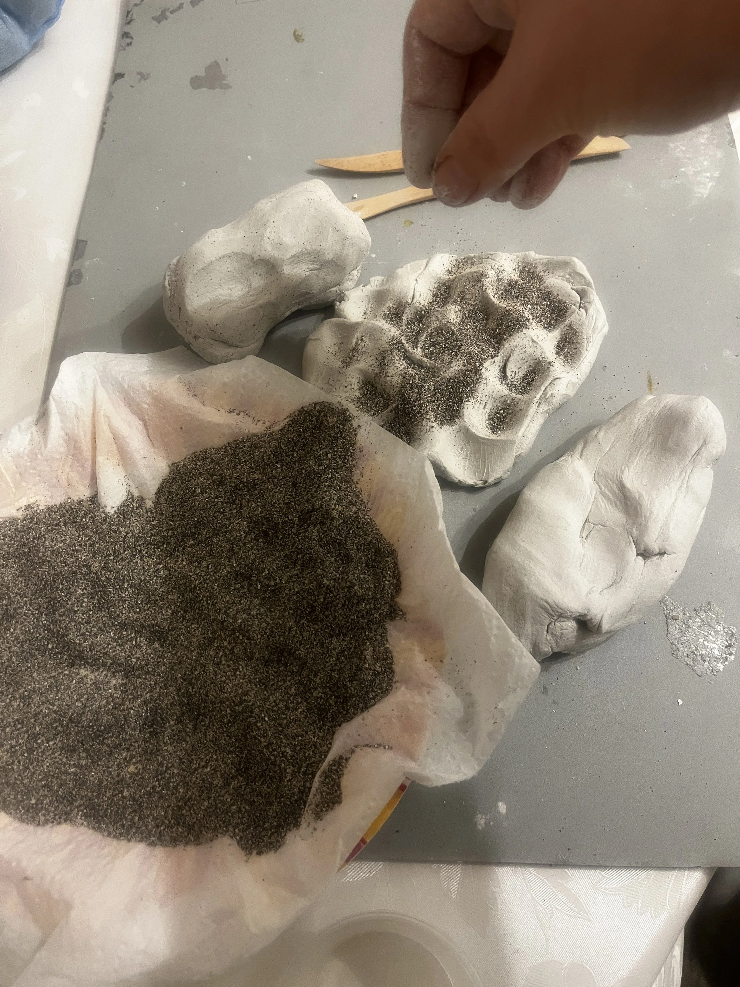 Every piece of Inisheer Sculpts is imbued with a small amount of beach sand so you have an actual piece of the island in each artwork