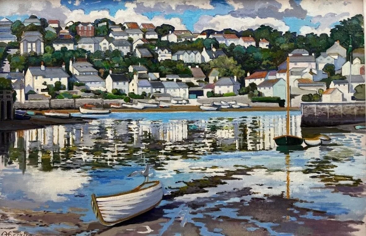 This lovely scene captured by Alistair Erskine can be found at Harvey and Woodd in the heart of New Town 💧