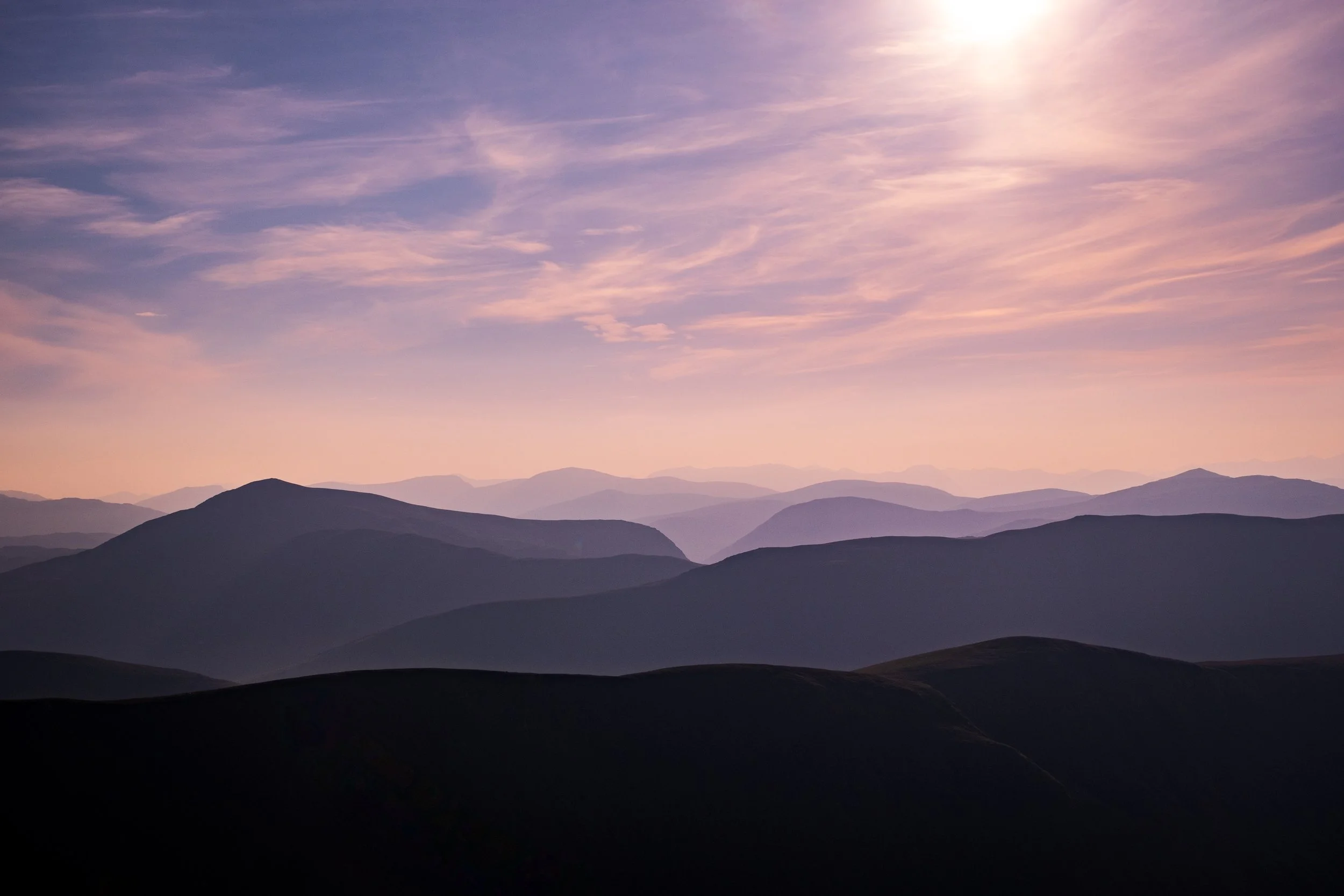From the top of Meall nan Tarmachan