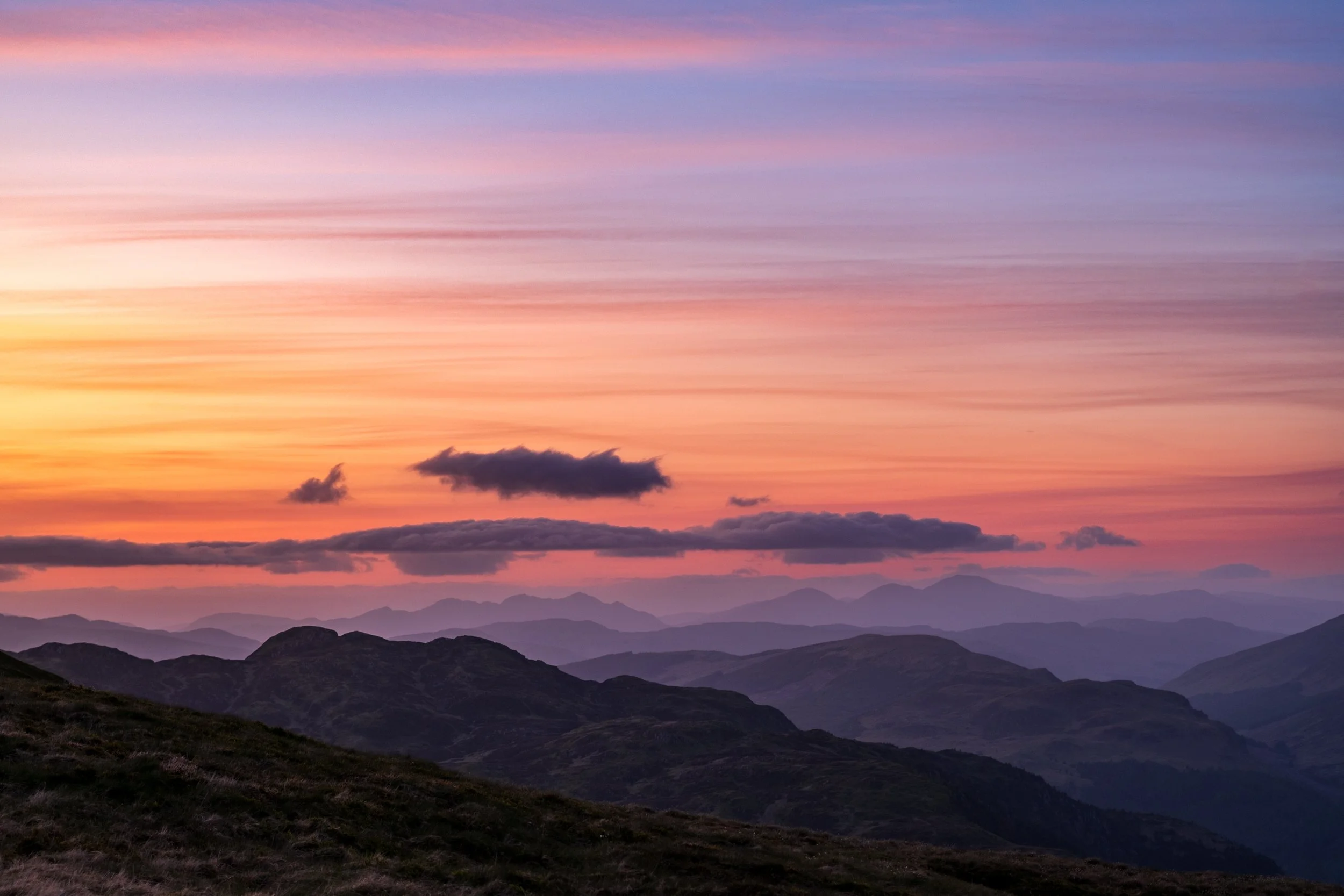 Coming down Ben Ledi