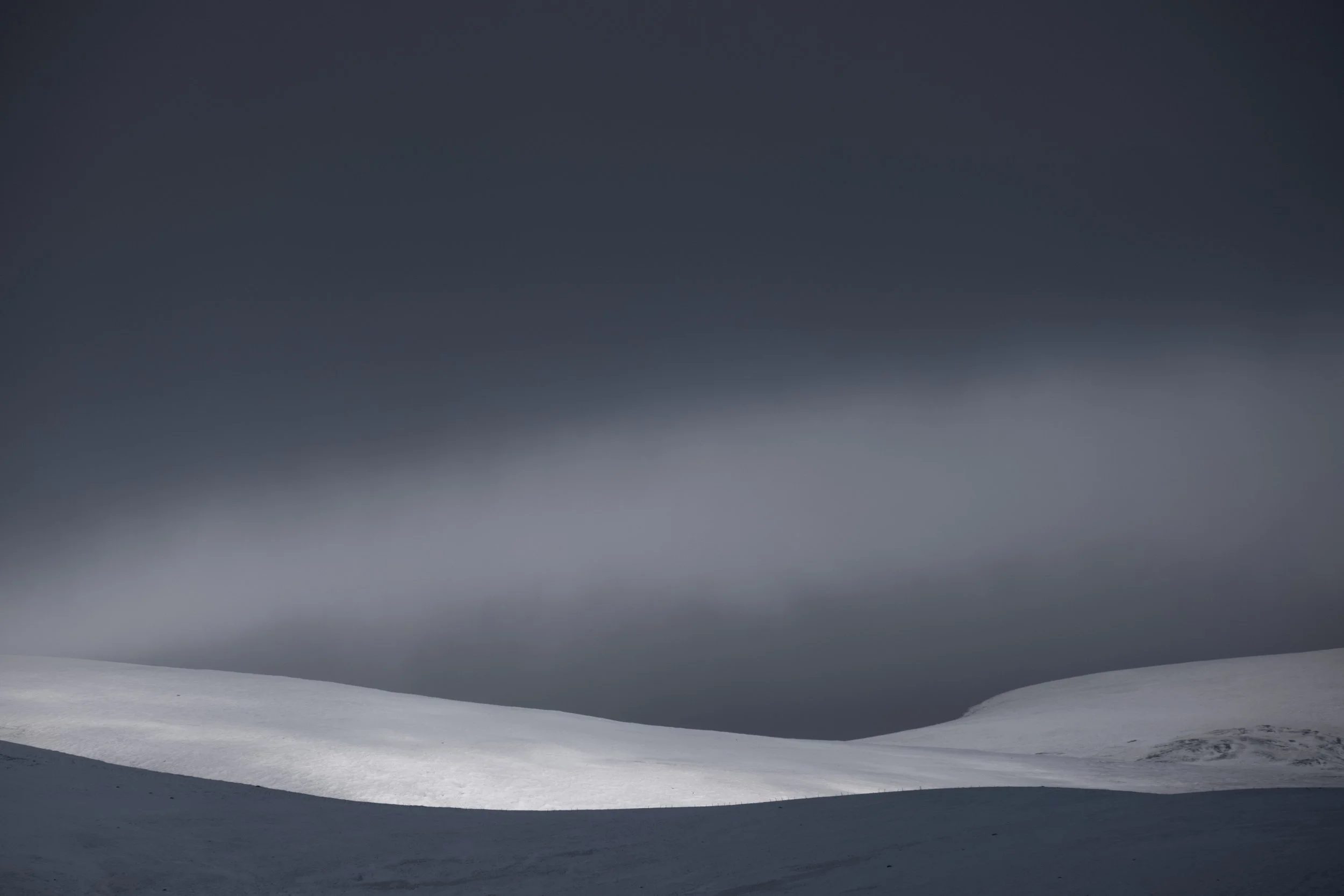 Winter lines, from Beinn a' Chaorainn