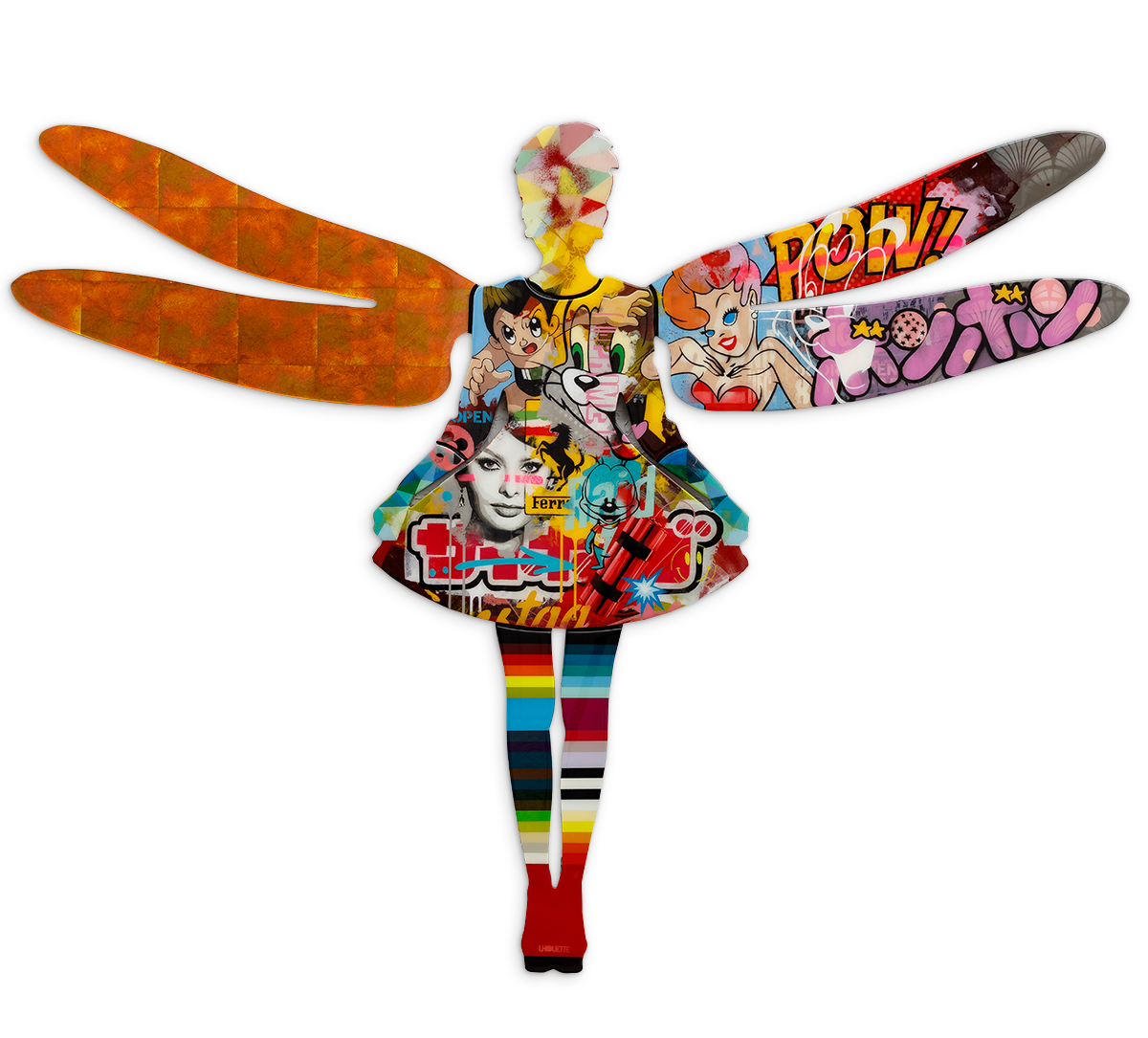 Firefly Large Collaged Wall Sculpture LH Front PNG.png