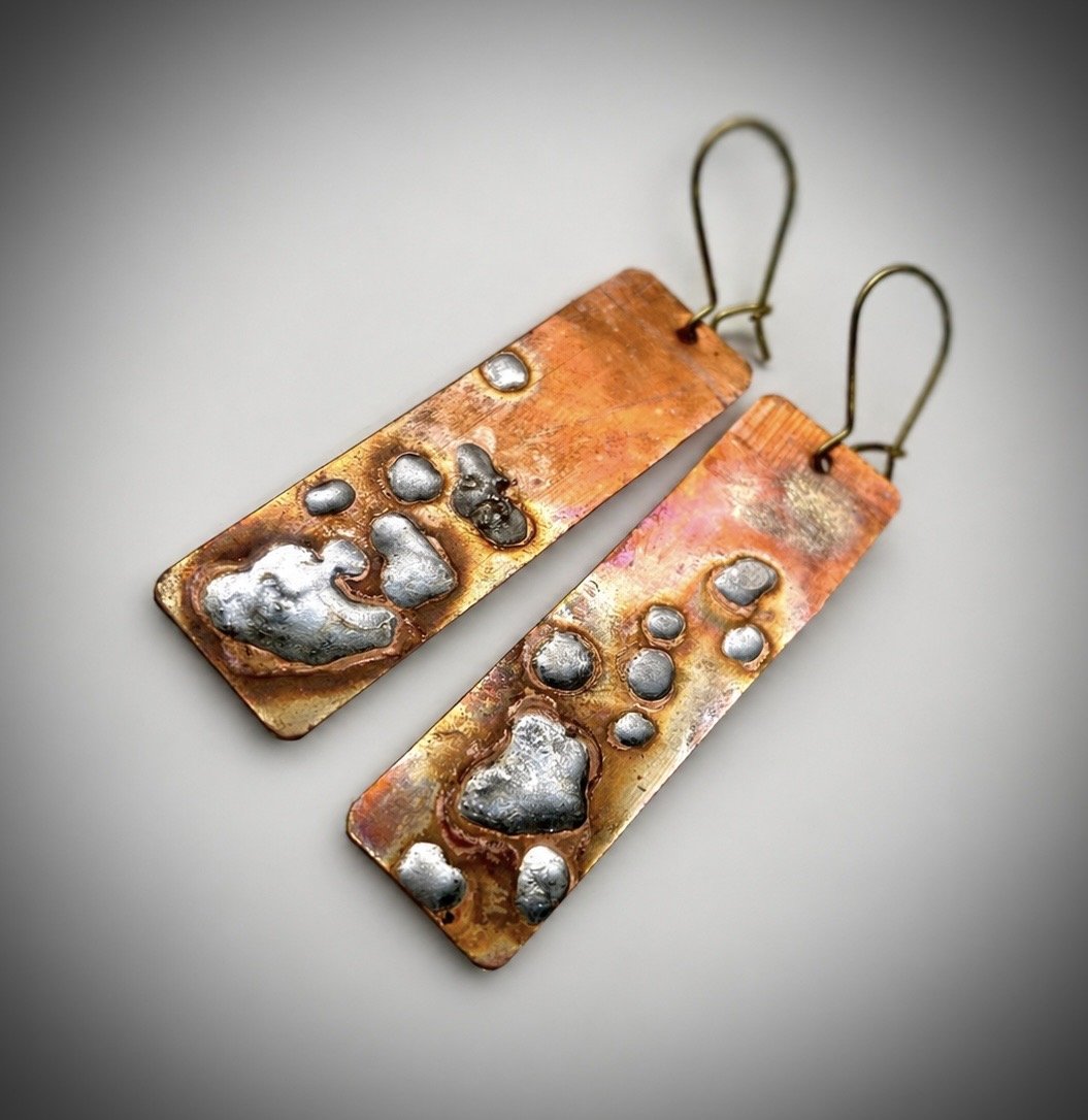 Mixed Metal patina earrings Amanmda Burton Wire Moon.jpg