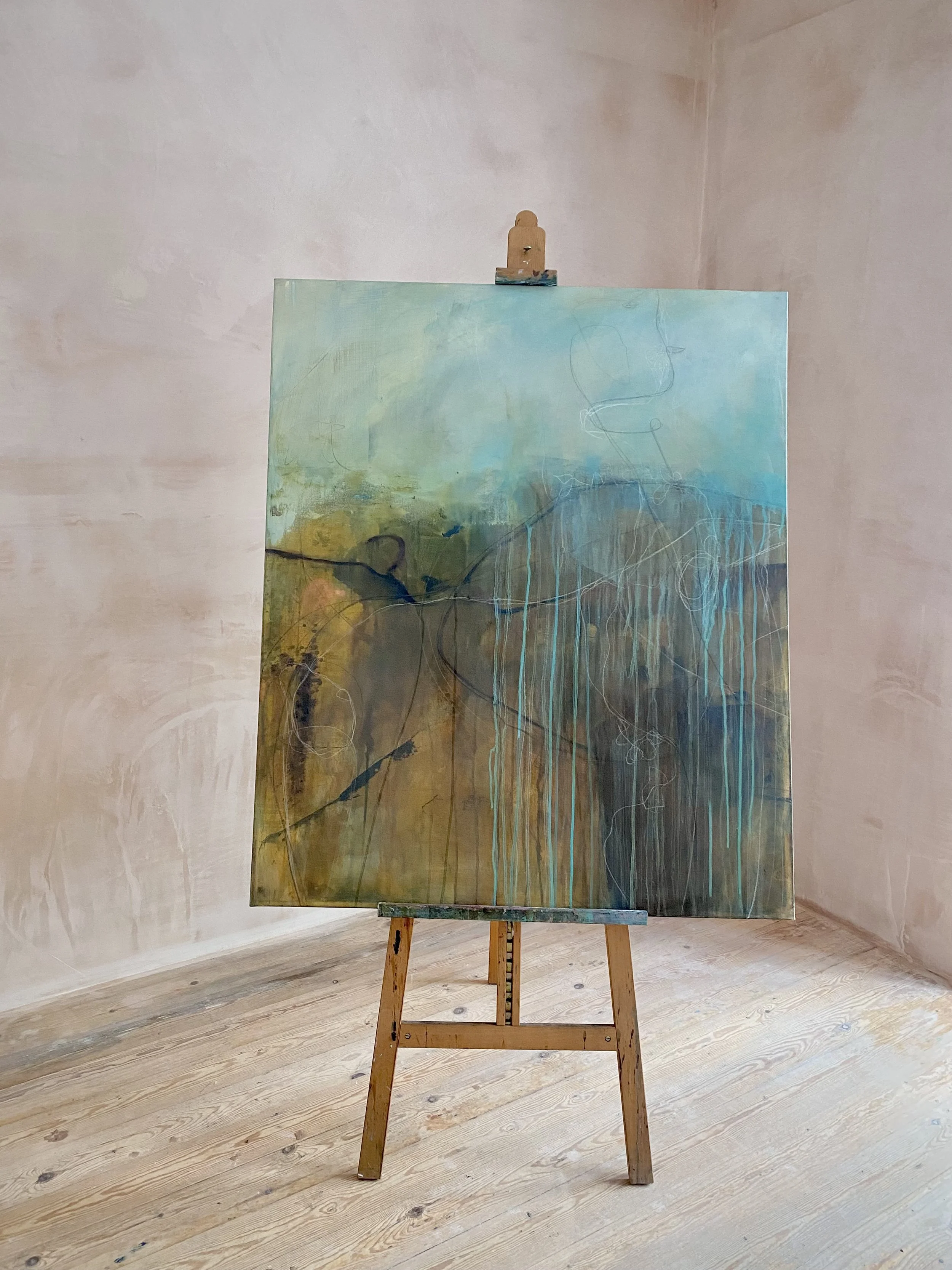 In the Wet Light | 100 x 120cm | £950 unframed |£1050 Framed