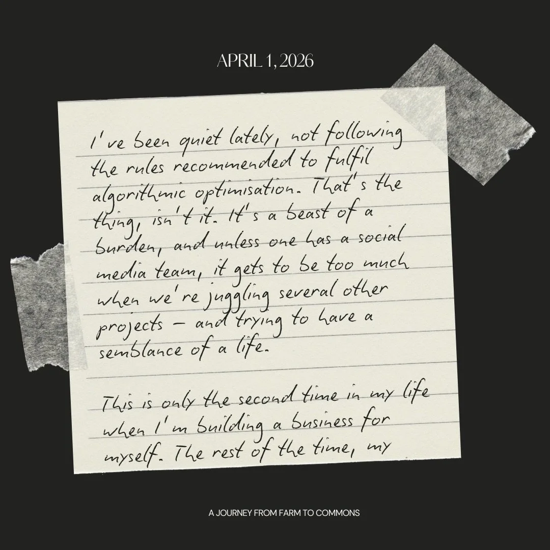 #farmtocommons #leadwithlove #community #commons #grateful