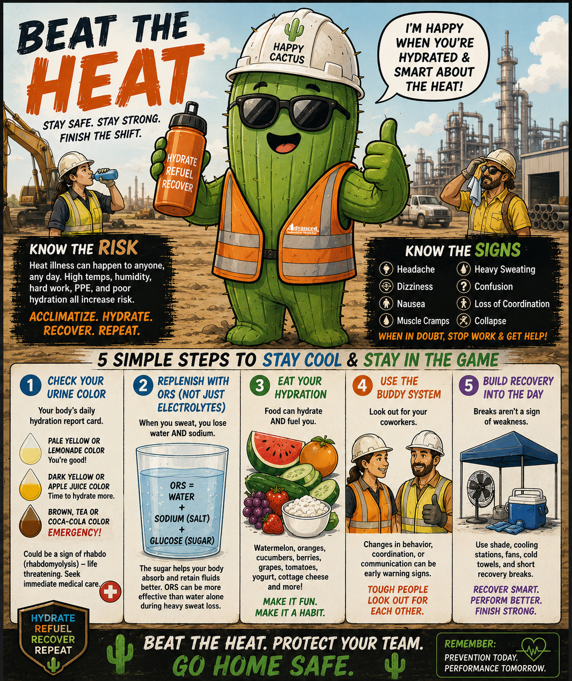 Heat Safety Isn’t Just a Summer Problem