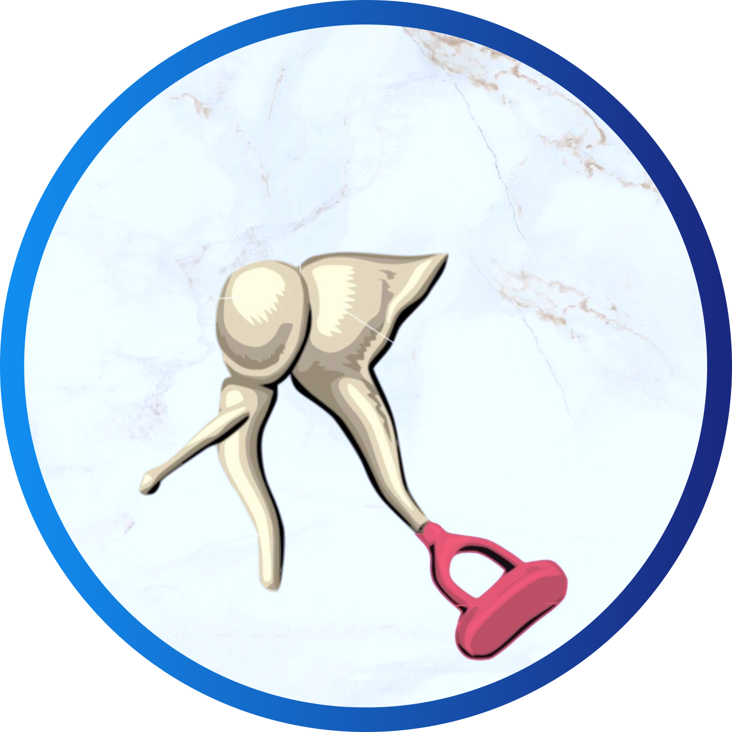 Smiling senior woman with gray hair, wearing a turquoise shirt, cupping her hand to her ear as if listening.