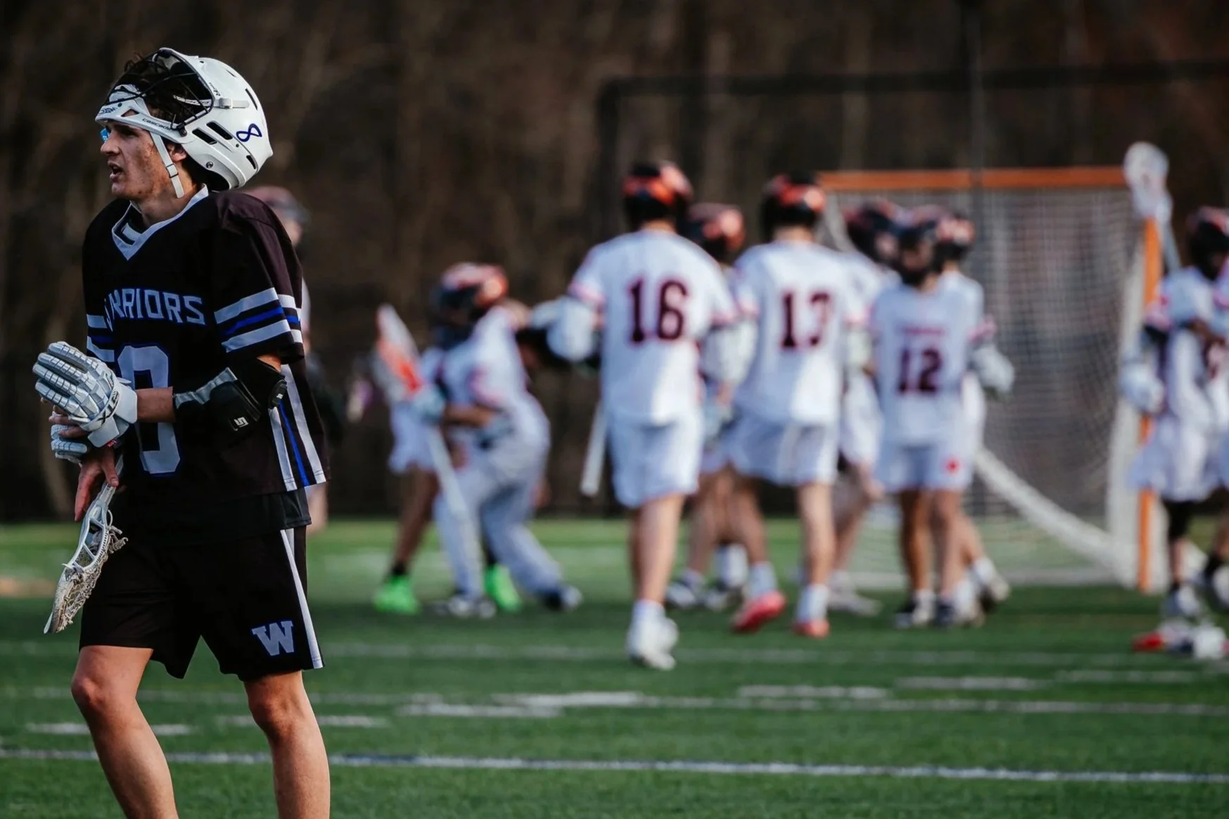 Wahconah player walks off the field after a 12-2 loss to South Hadley on April 4, 2025 at South Hadley High School. 
