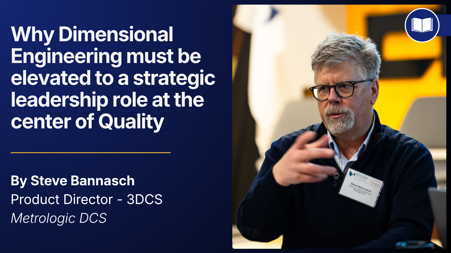 Why Dimensional Engineering must be elevated to a strategic leadership ...