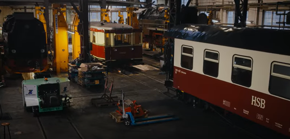 Optimizing steam locomotives using hand-held 3D scanner