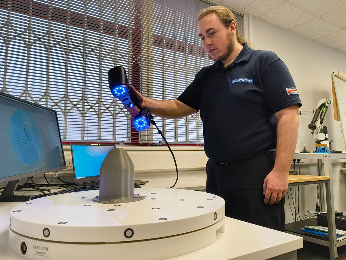 AFD Systems Secures Made Smarter Funding for 3D Scanning Upgrade — CMM ...