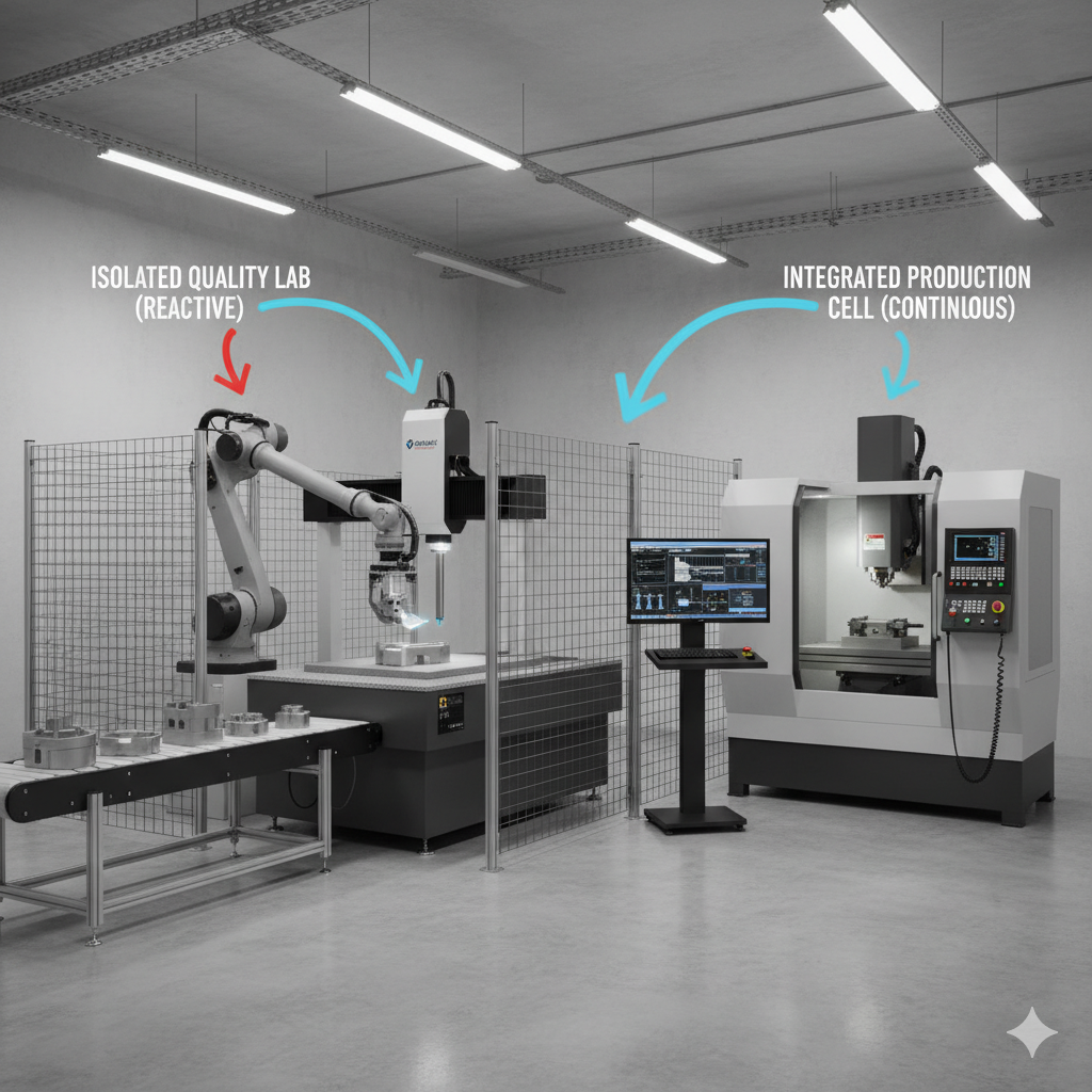 The Evolution of Metrology in the Digital Age: The Strategic Role of Coordinate Measuring Machines in Industry 4.0
