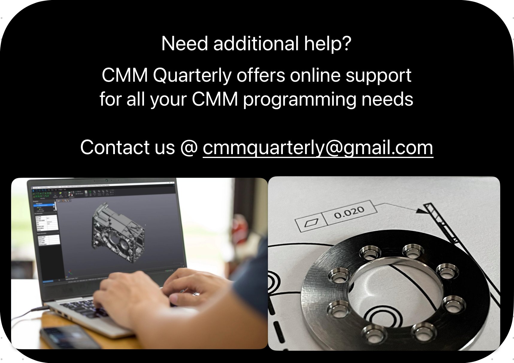 CMM Software Online Support