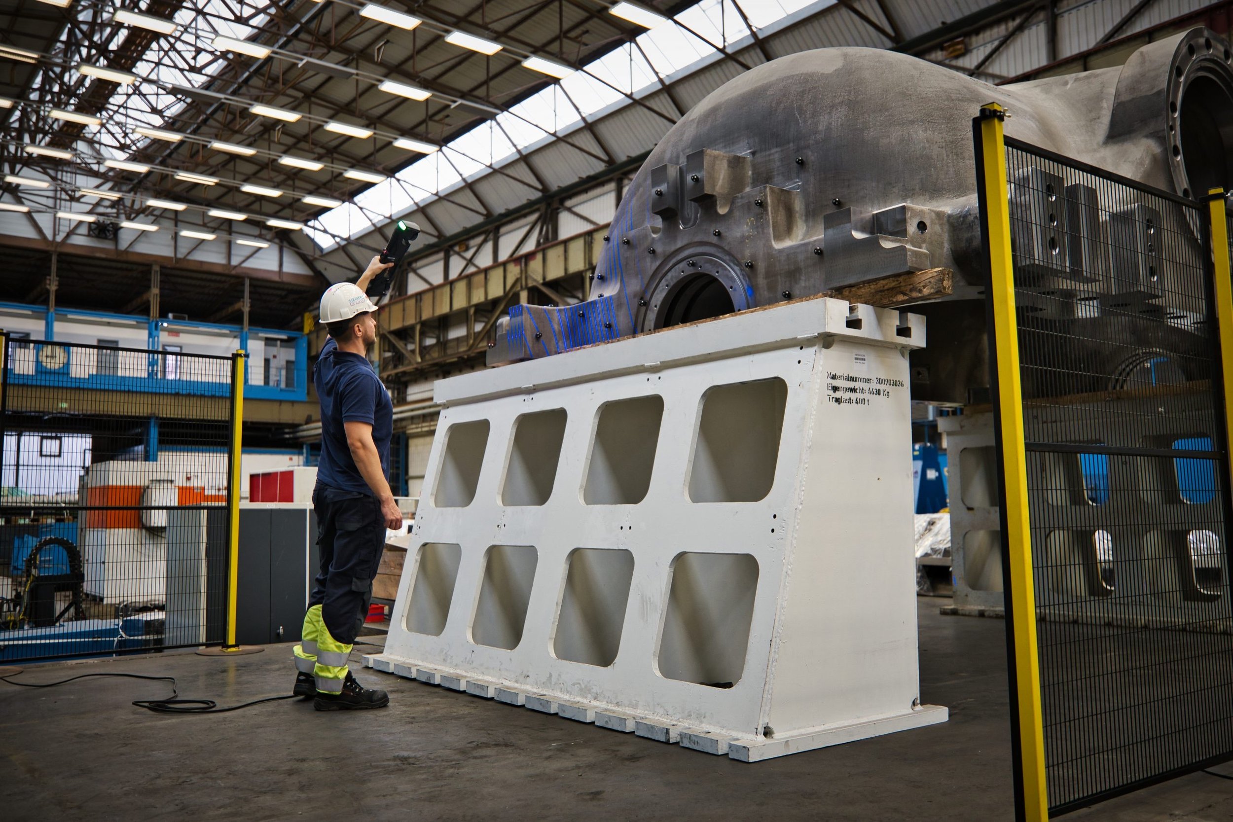 INNOVATIVE 3D SCANNER SERVING THE LARGEST INDUSTRIAL PARTS A CREAFORM’S CLIENT SUCCESS STORY FEATURING SIEMENS ENERGY
