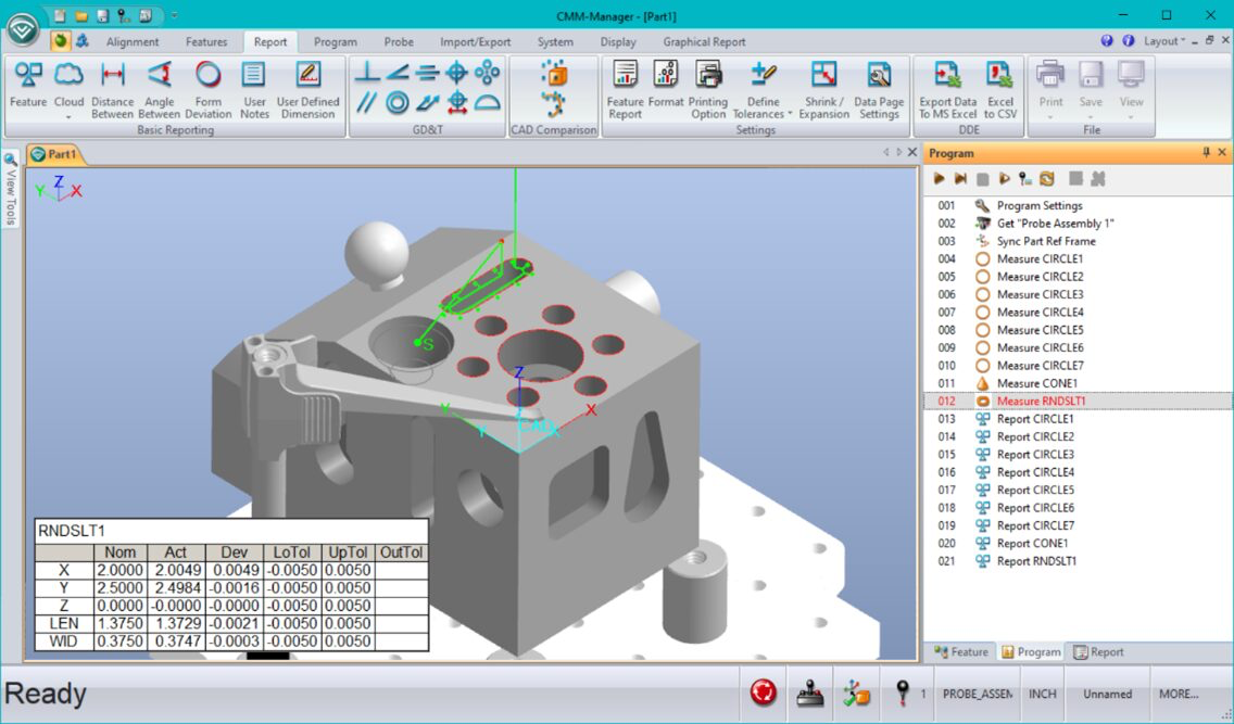 Simulated Mating Surface Plane Fitting Algorithms in CMM-Manager 2026 ...