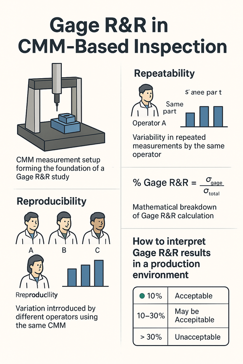 What is Gage R&R? Understanding Measurement System Variation in CMM ...