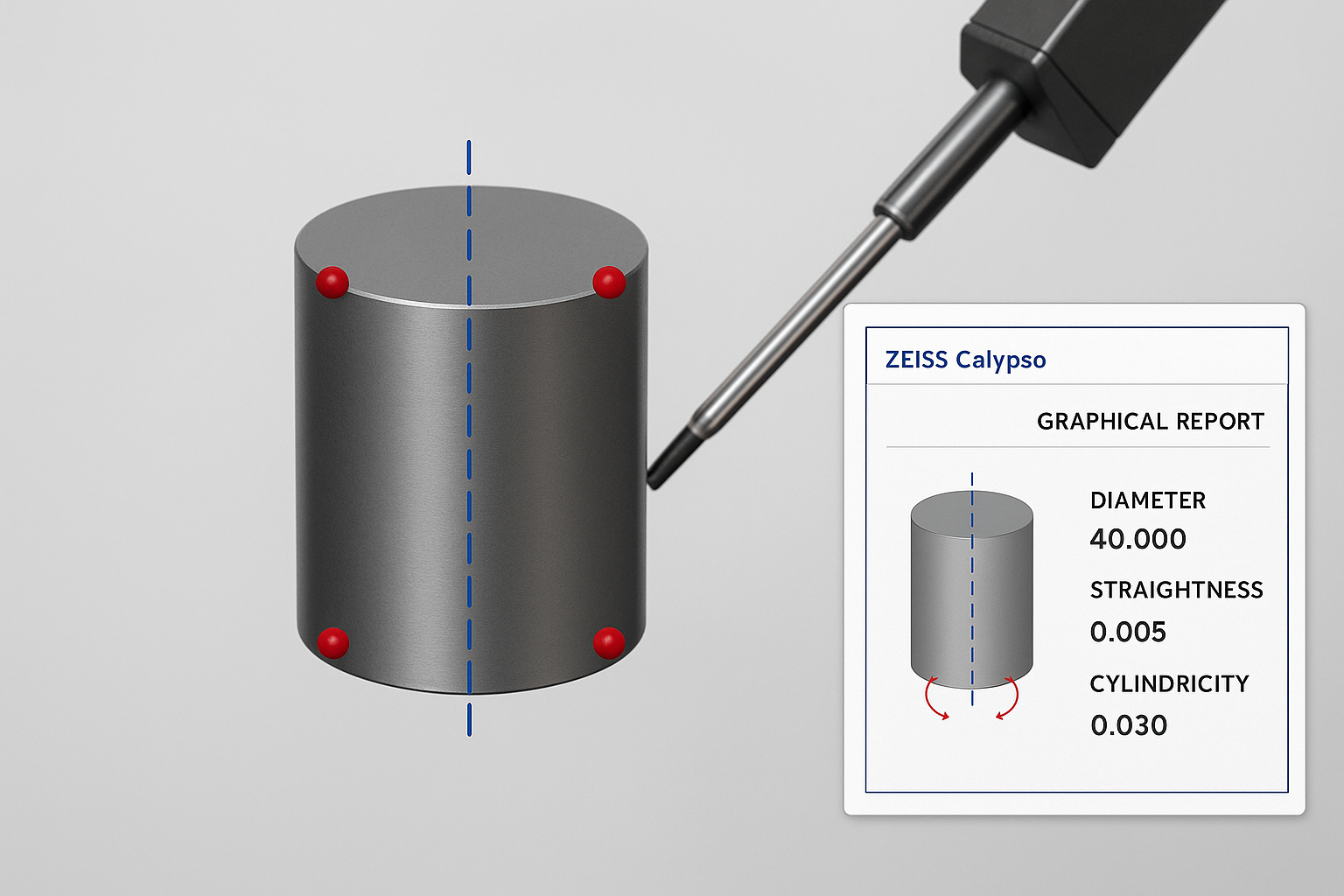 Why a cylinder can be unreliable for spatial alignment