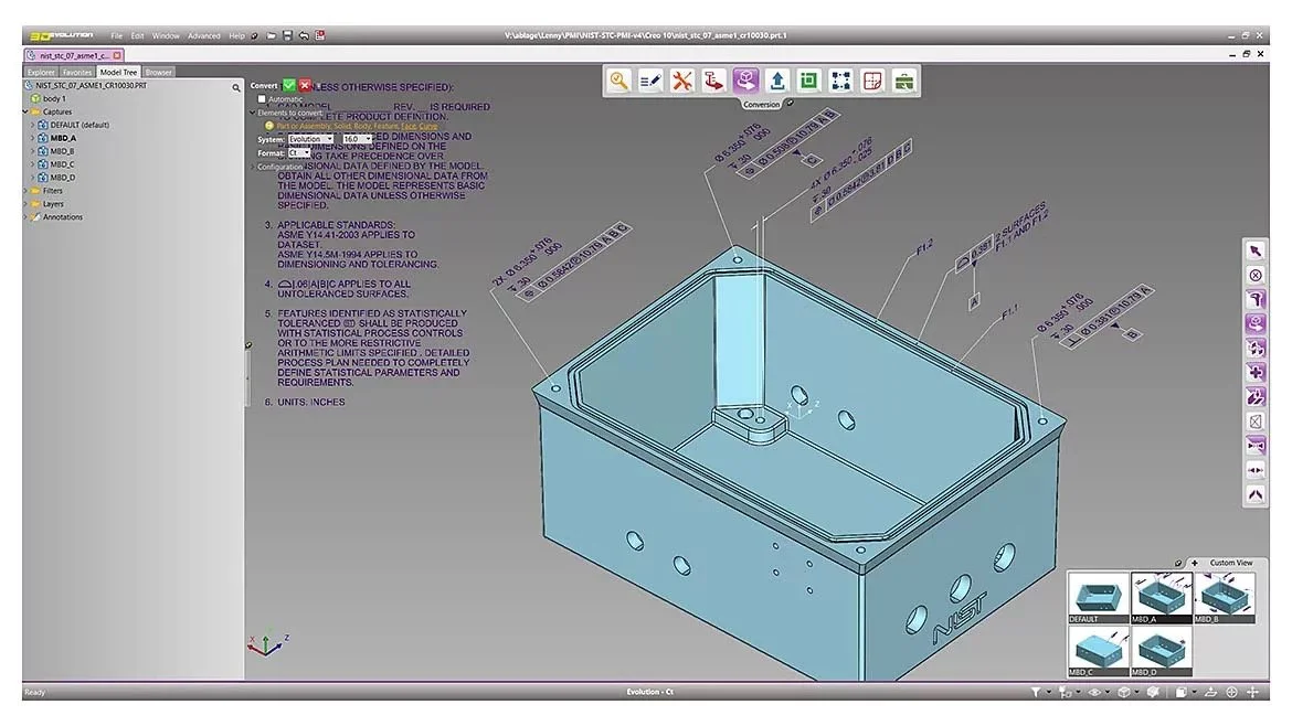 Model-Based Definition in 3D CAD: Advances, Methods and Quality Implications