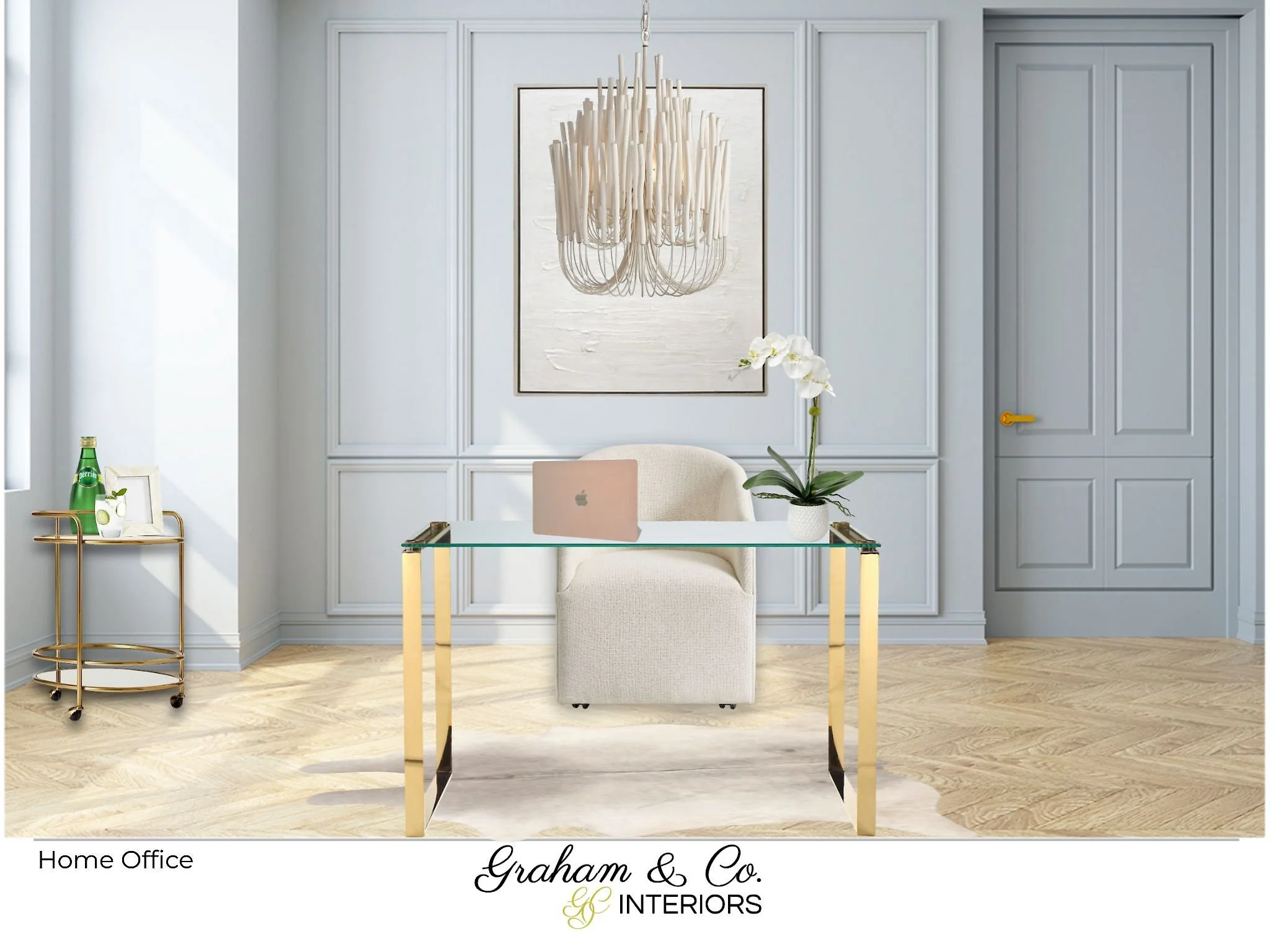 Virtual Interior Design. Home office design, home office inspiration, home office, Custom built home design. Florida custom built home designer. Tampa custom built home designer. Saint Petersburg custom built home design. Tampa interior design. Inter