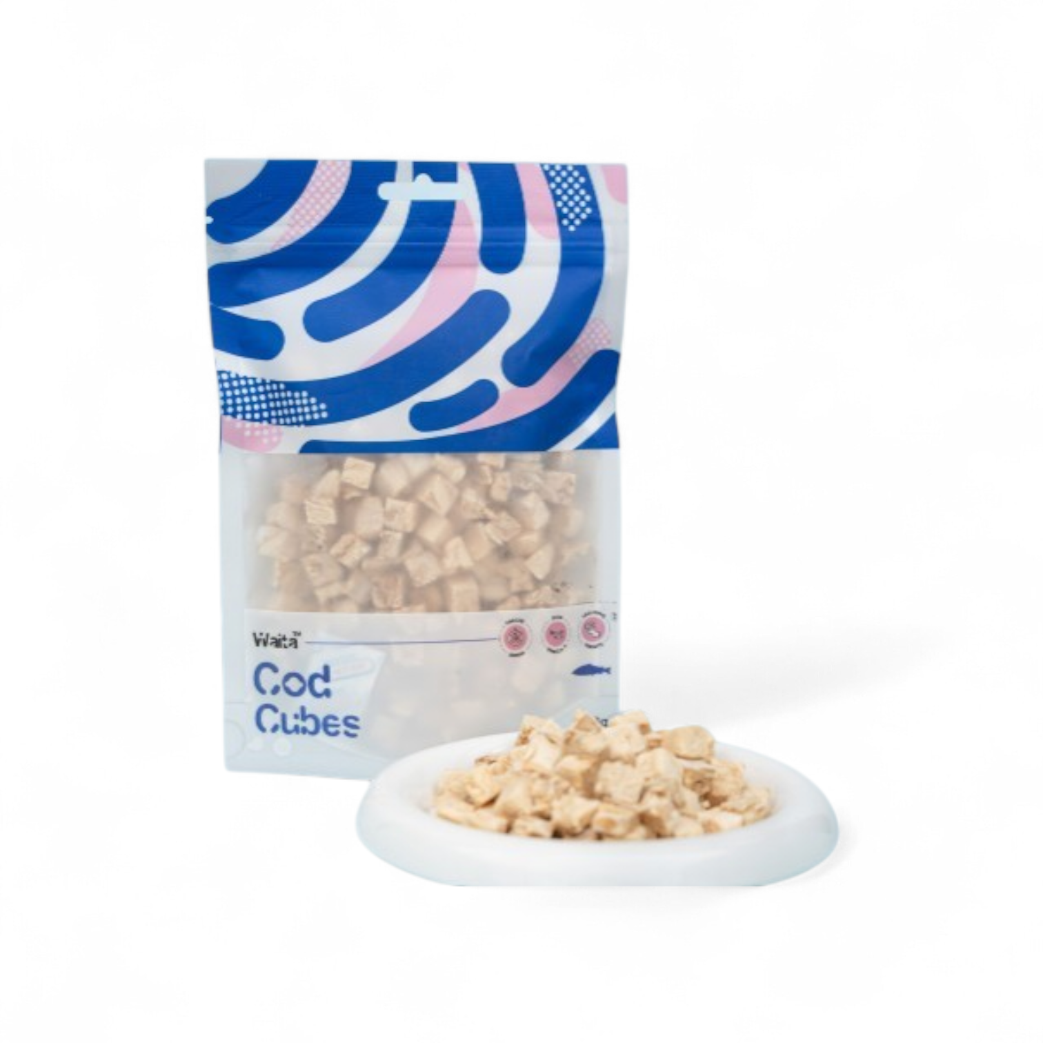 Waita Freeze Dried Cod Cubes